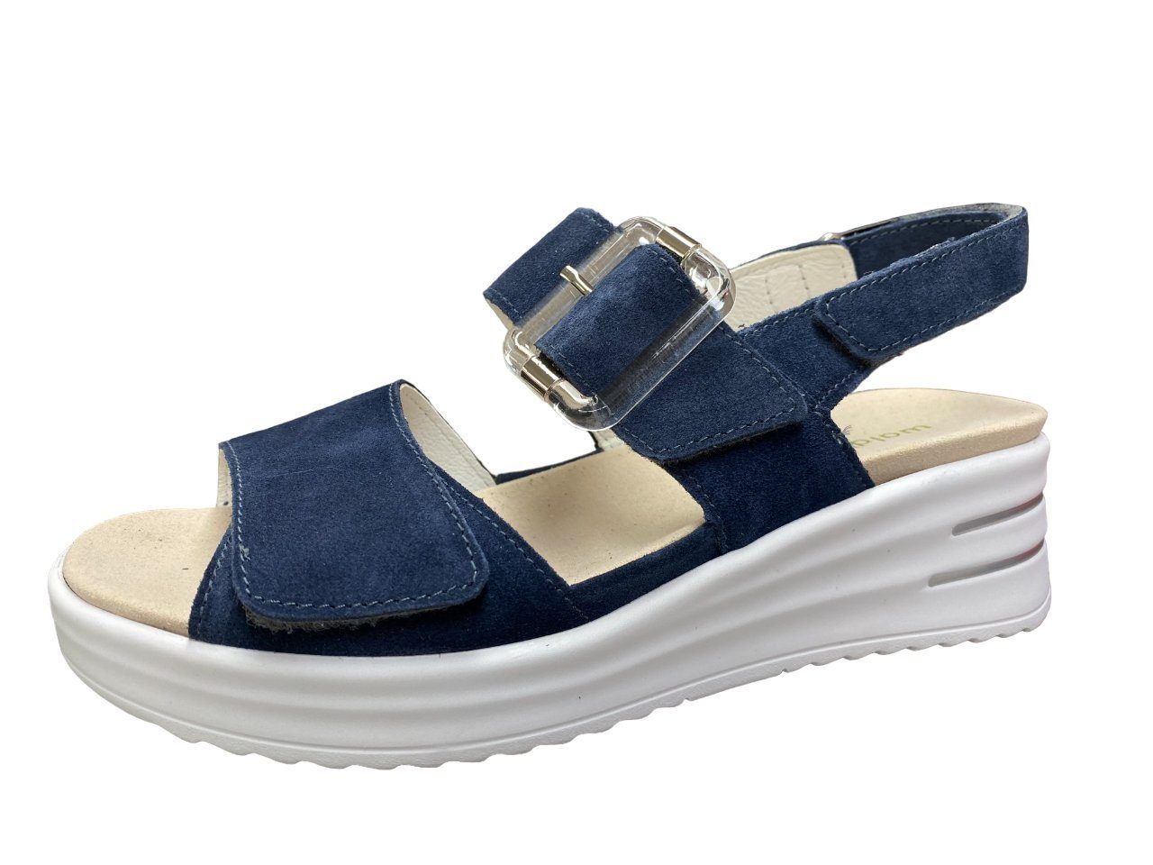 Waldläufer WALDLÄUFER Damen Sandalette H-Diana 795006-195-206 jeans Sandale