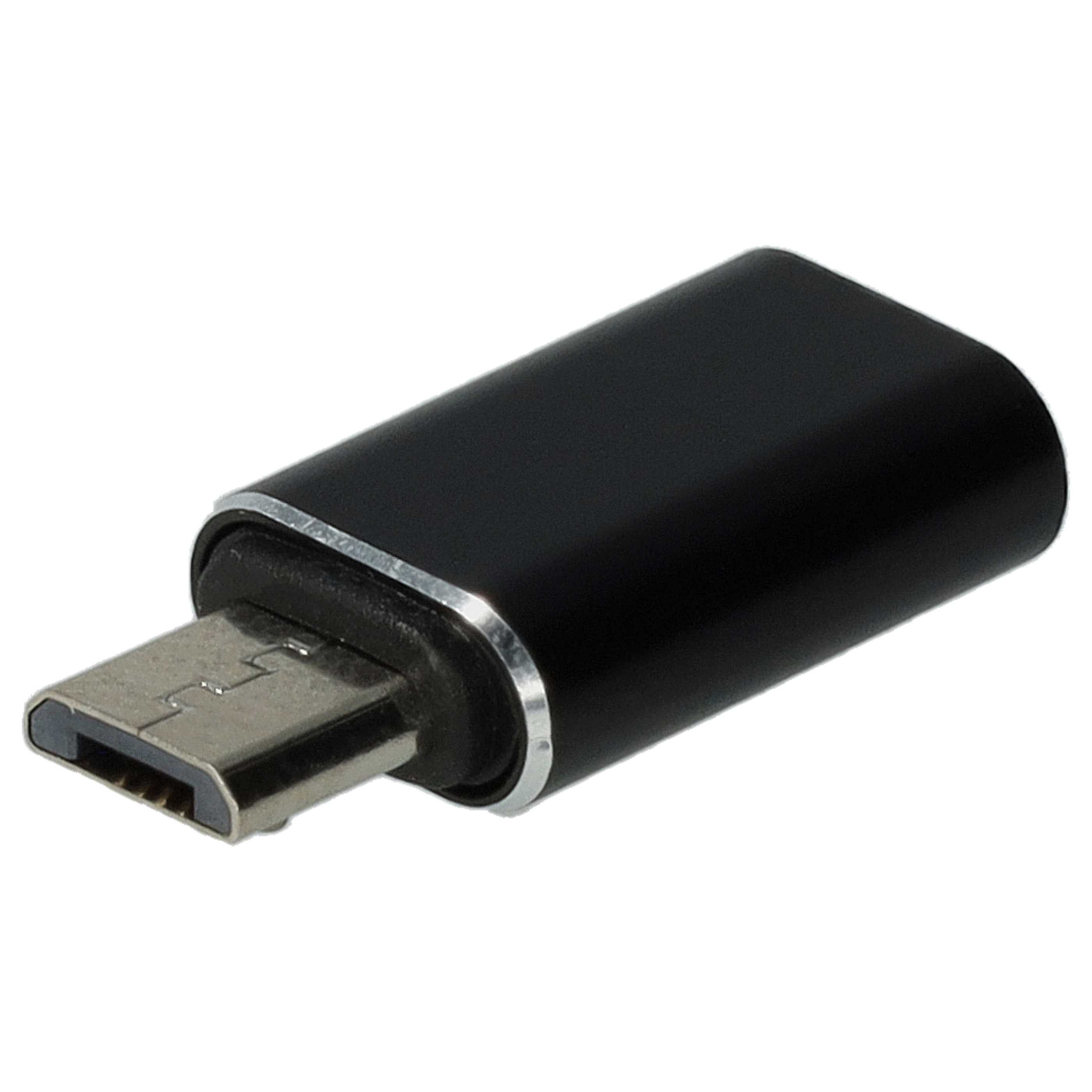 vhbw für Notebook / Smartphone Tablet-Adapter USB-C,USB Typ C Weiblich, USB Typ Micro-B Männlich, Tragbar