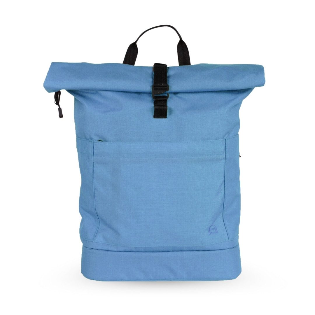 Anna und Oskar Wickelrucksack Hugo - nachhaltig, unisex (Wetbag, Kinderwagenaufhängung, Brustgurt)