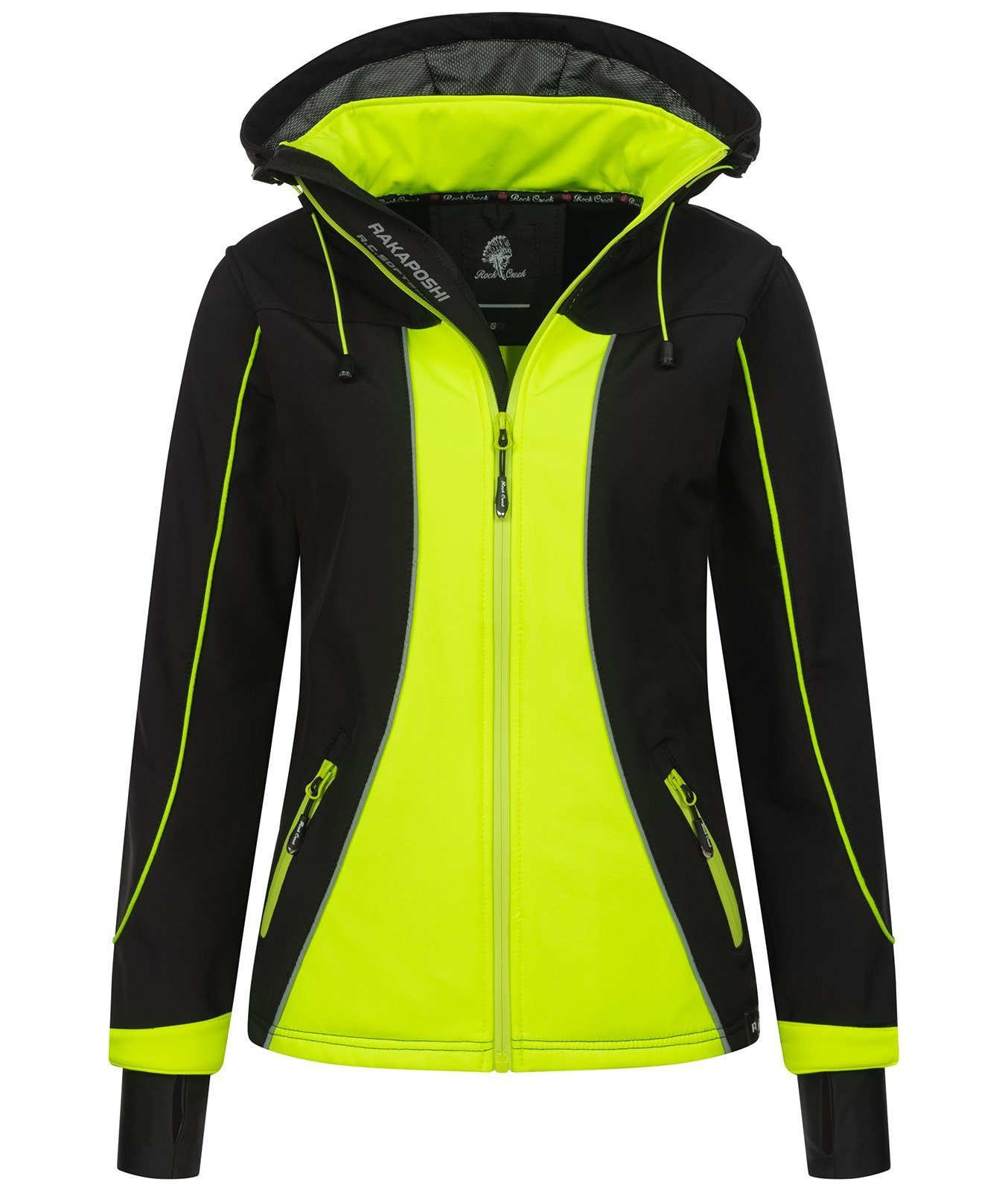 Rock Creek Softshelljacke Damen Softshelljacke Wanderjacke günstig online kaufen