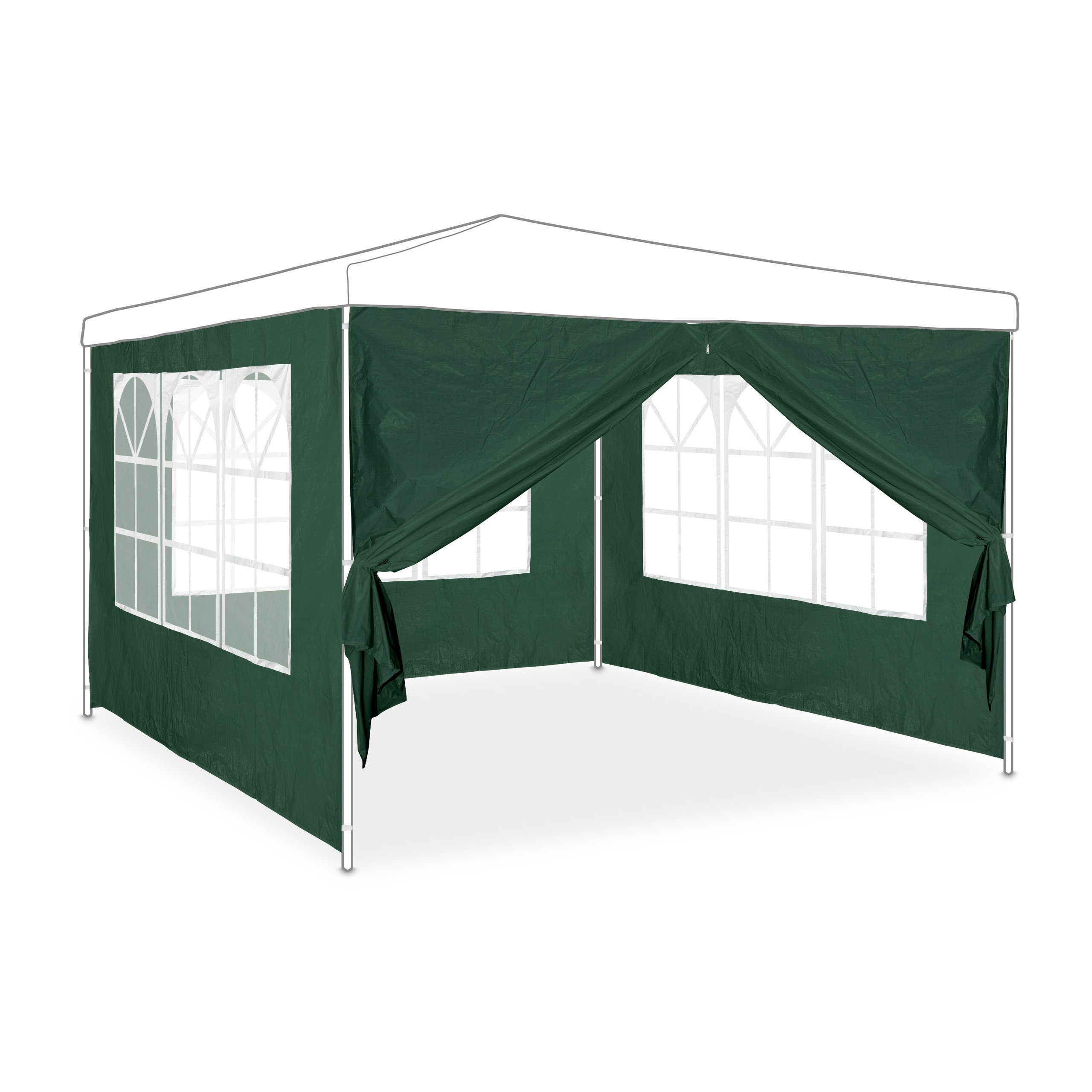 relaxdays Pavillon Seitenwand 4er Set in günstig online kaufen