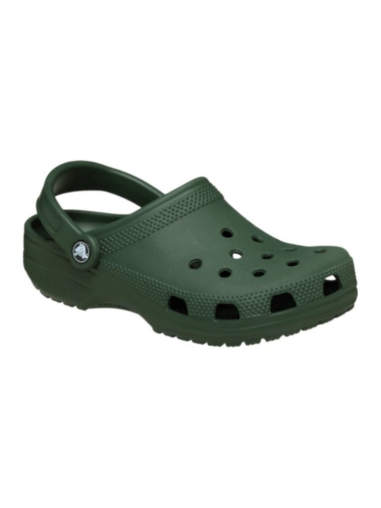 Crocs Sandale Classic Clog dunkelgrün Badeschuh – Bild 5 von 5