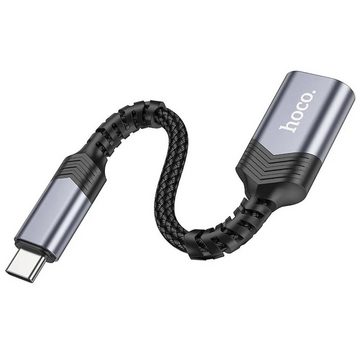 HOCO Adapter Typ C auf USB 3.0 UA24 schwarz 16 cm 5V USB-Adapter