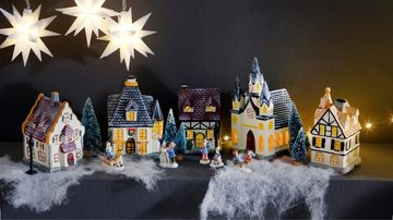 Home affaire Weihnachtsdorf Weihnachtsdeko, mit Lichterkette