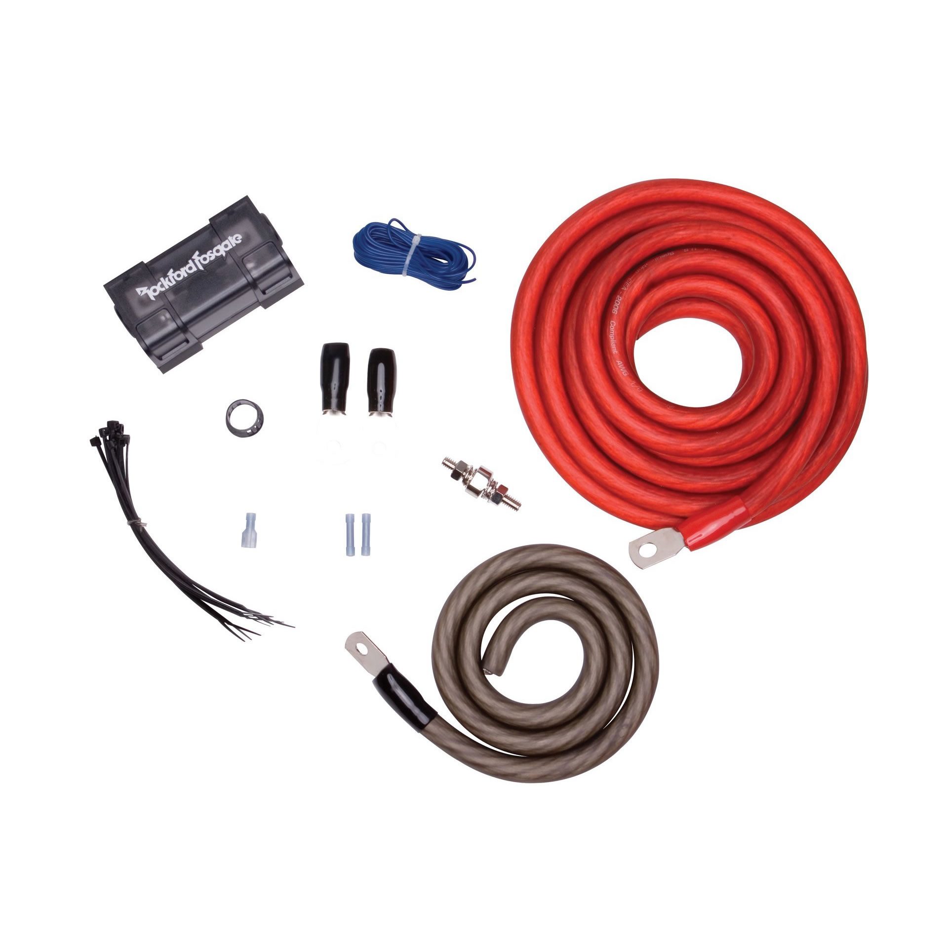 Rockford Fosgate Rockford Fosgate RFK1 Kabelkit 1/0 AWG 53,5 qmm Strom-Adapterkabel