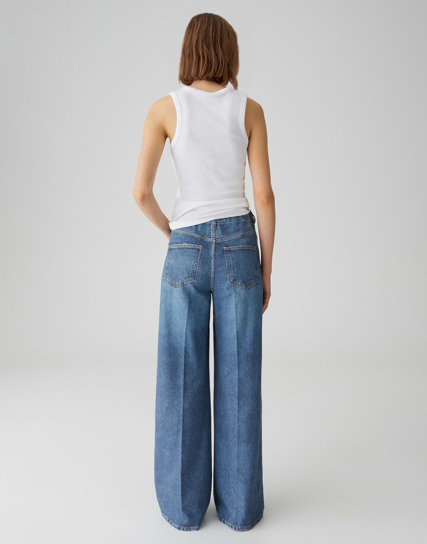 OPUS PANTS Stoffhose Mucia cruise Komfortbund mit dekorativen Nietenprints günstig online kaufen