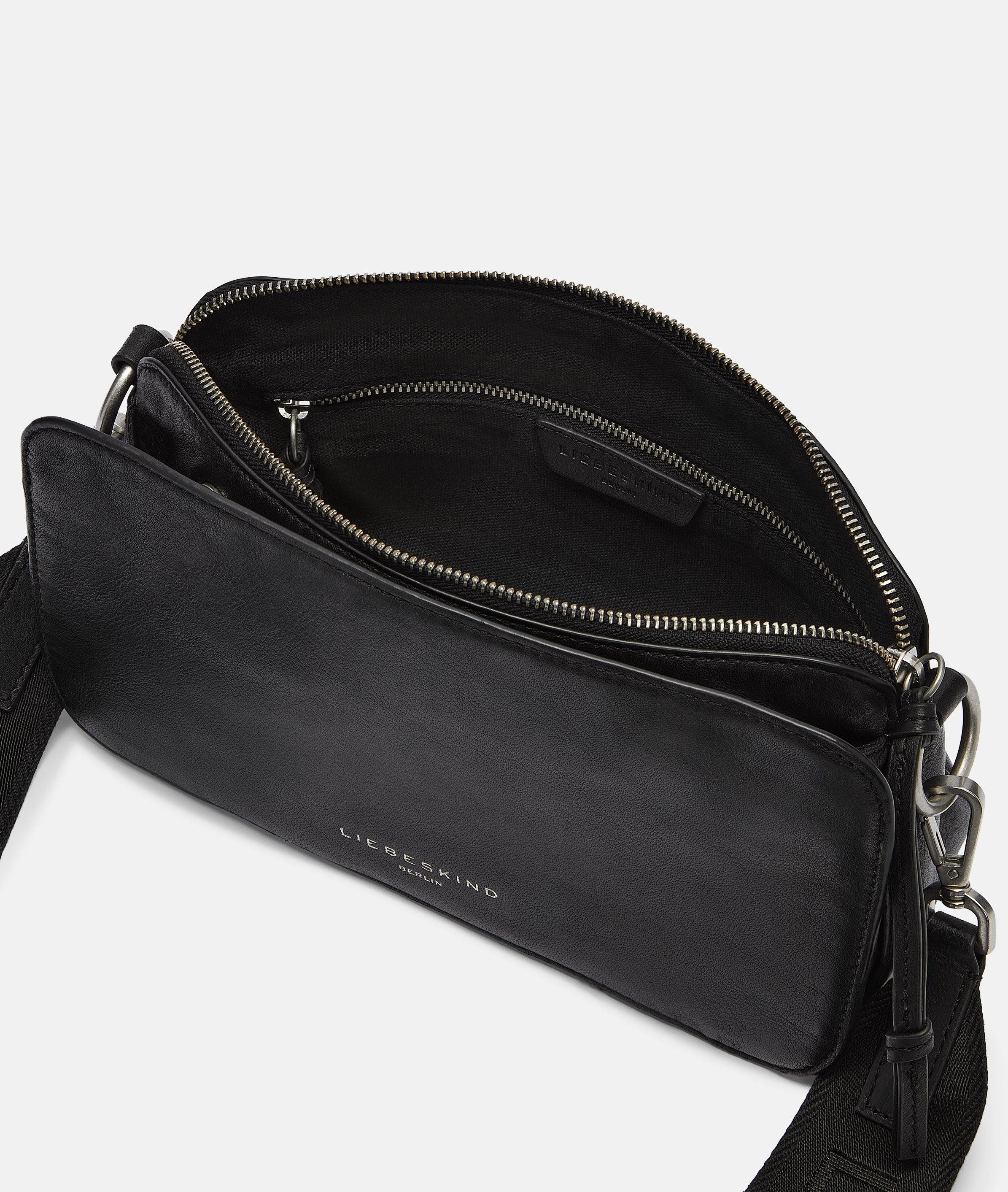 Liebeskind Berlin Umhängetasche Crossbody CLARICE, Geräumige Umhängetasche aus Schafsleder
