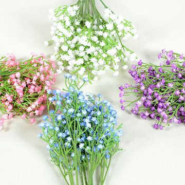 Kunstblume Schleierkraut Künstliche Blumen, Schleierkraut Pflanzen Gypsophila, Lubgitsr