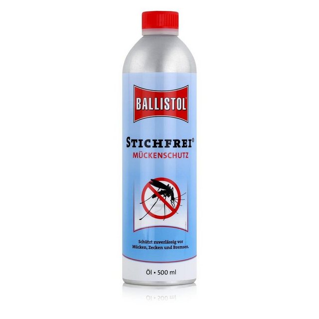 Ballistol Insektenspray Ballistol Stichfrei Öl 500ml – Schützt gegen Mücken, Zecken & Bremsen