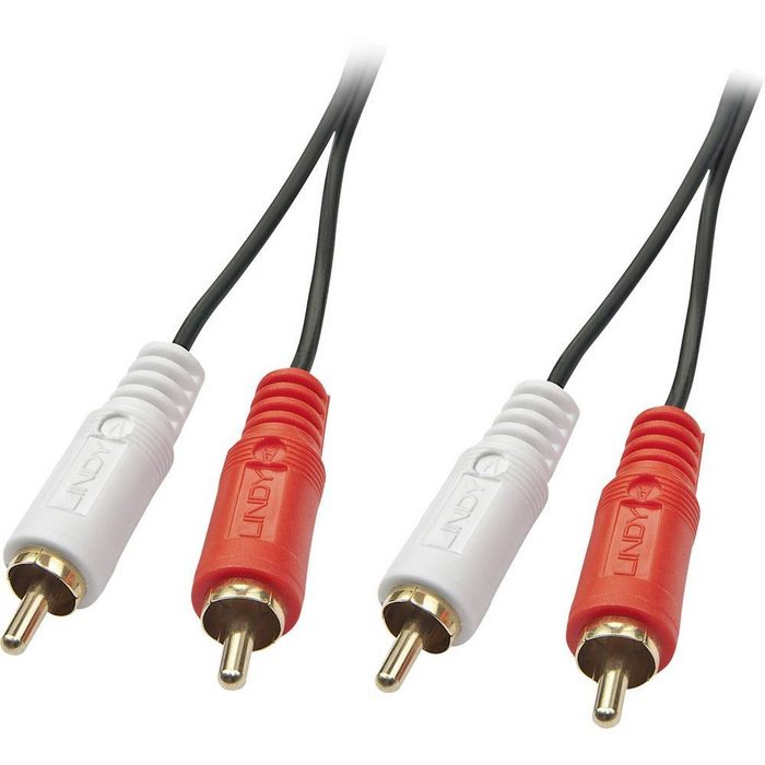 Lindy Premium Audiokabel (Cinch) Stecker/Stecker 1m Audio- & Video-Kabel (1.00 cm)