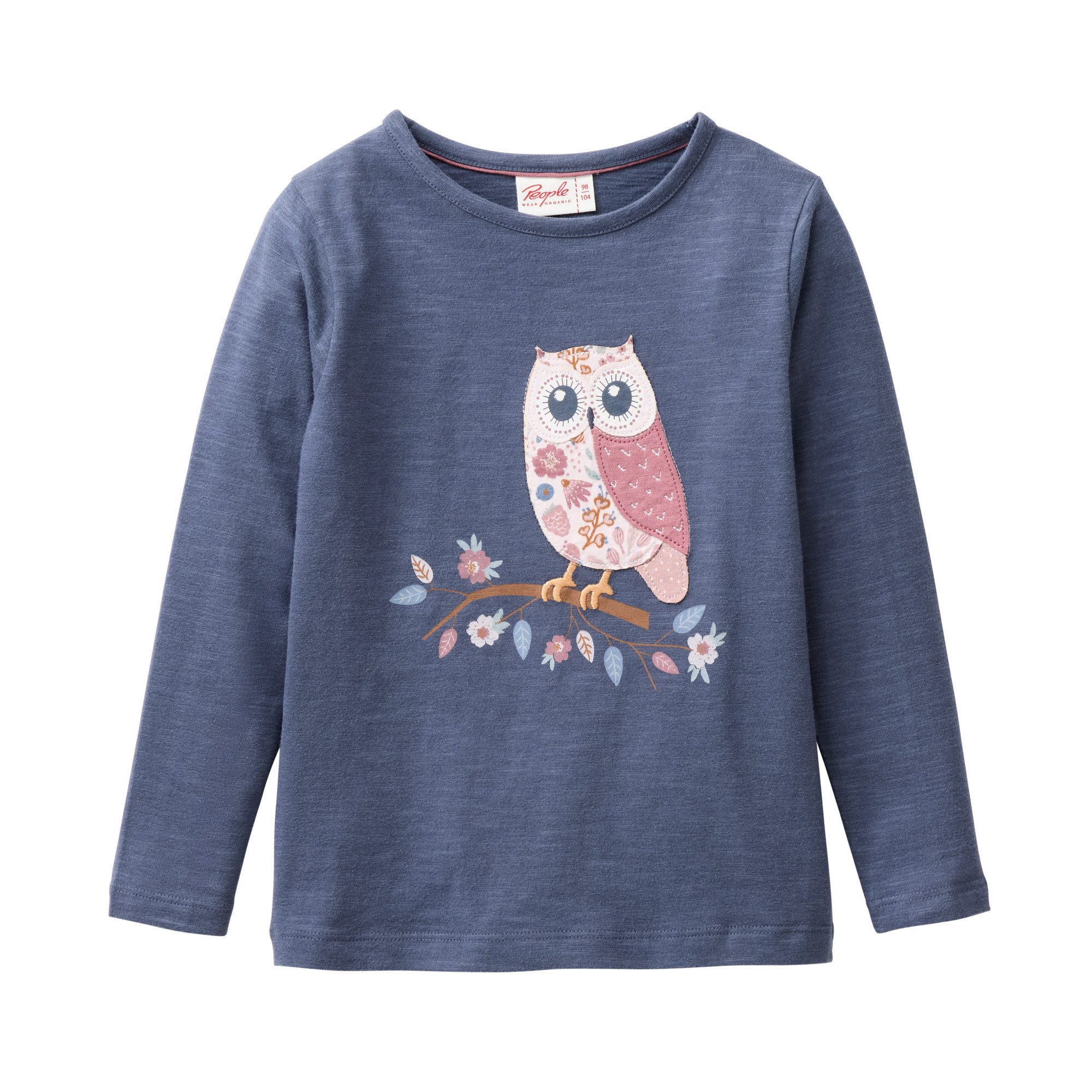 People Wear Organic Langarmshirt mit Motiv, günstig online kaufen