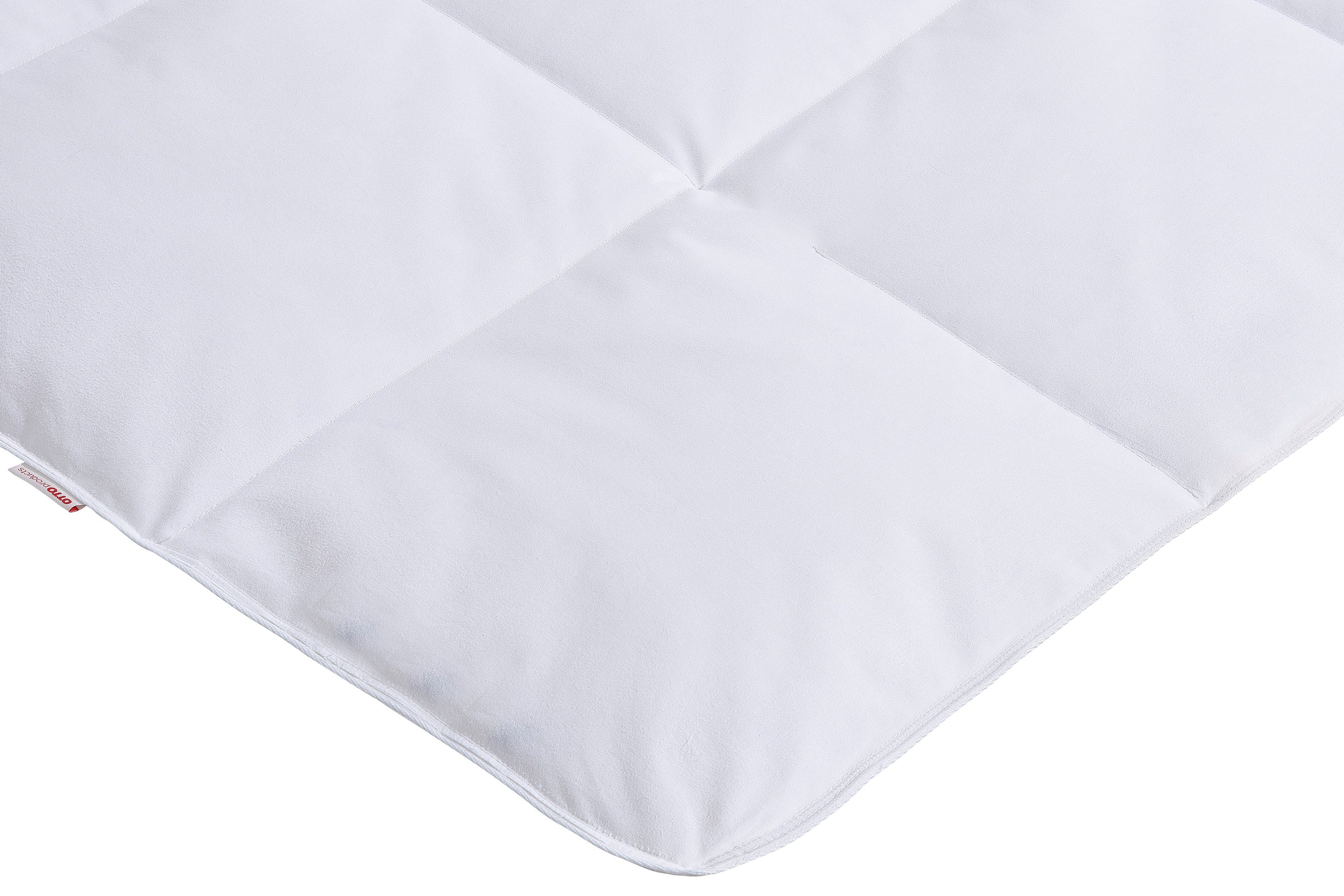 OTTO products Daunenbettdecke Jannika, Füllung: 80% Daunen & 20% Federn, Bezug: 100% Baumwolle, plastikfreie Verpackung