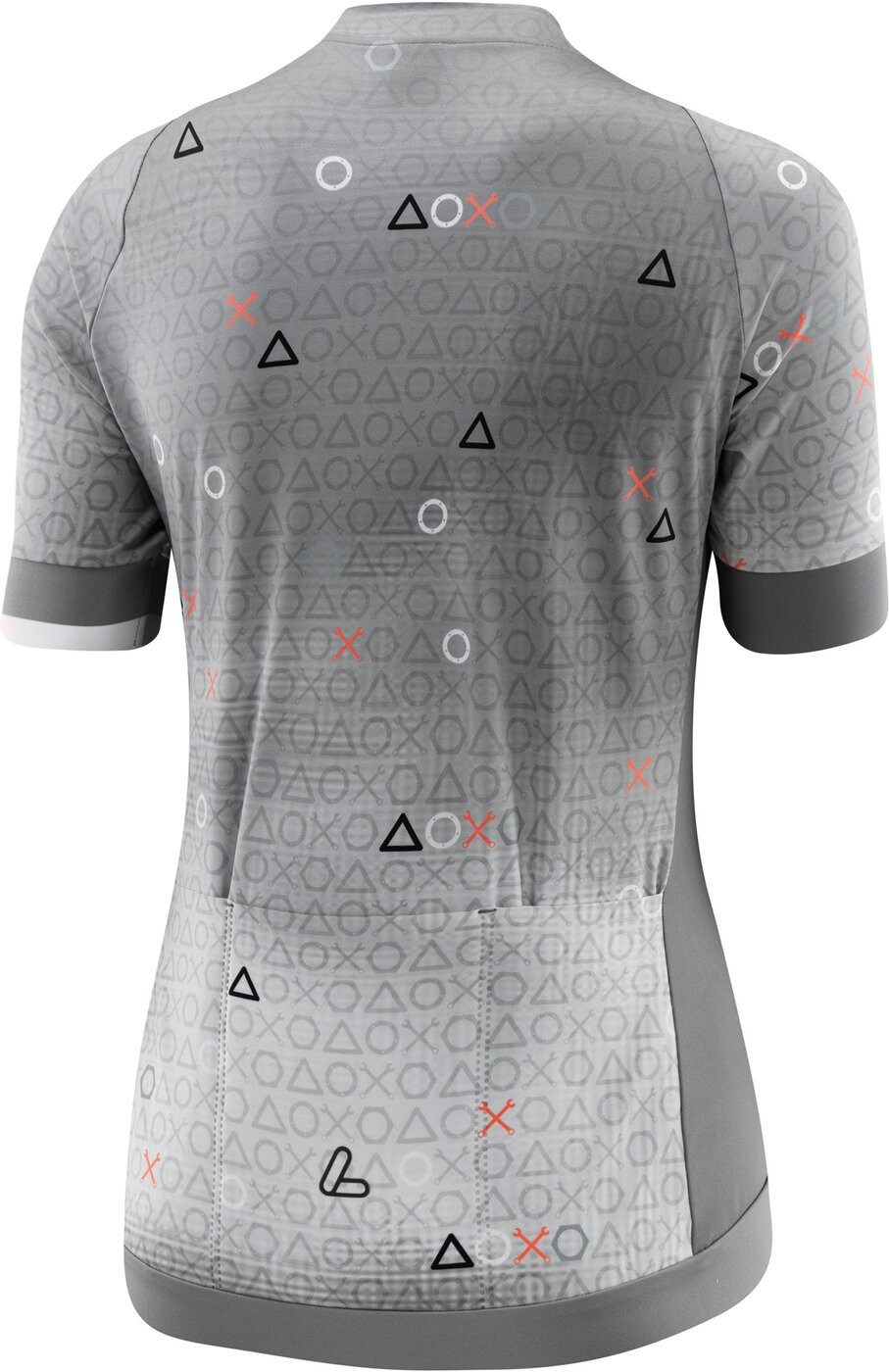 Löffler Radtrikot W BIKE JERSEY FZ AXO HOTBOND STEEL GREY