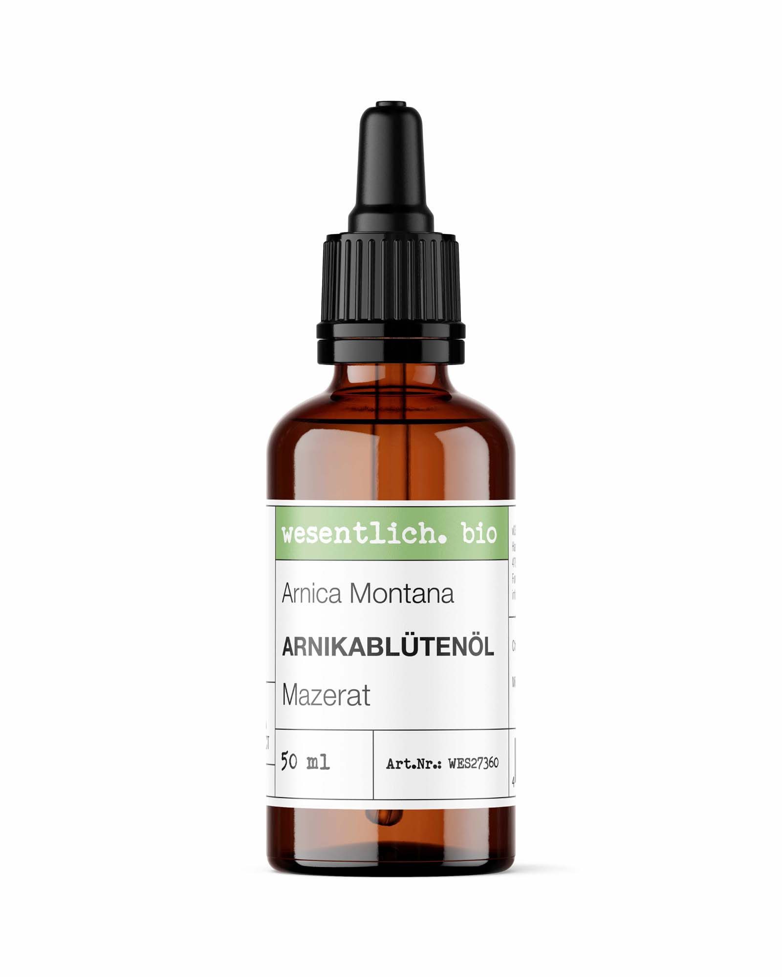 wesentlich. Körperöl Arnikablütenöl bio 50ml