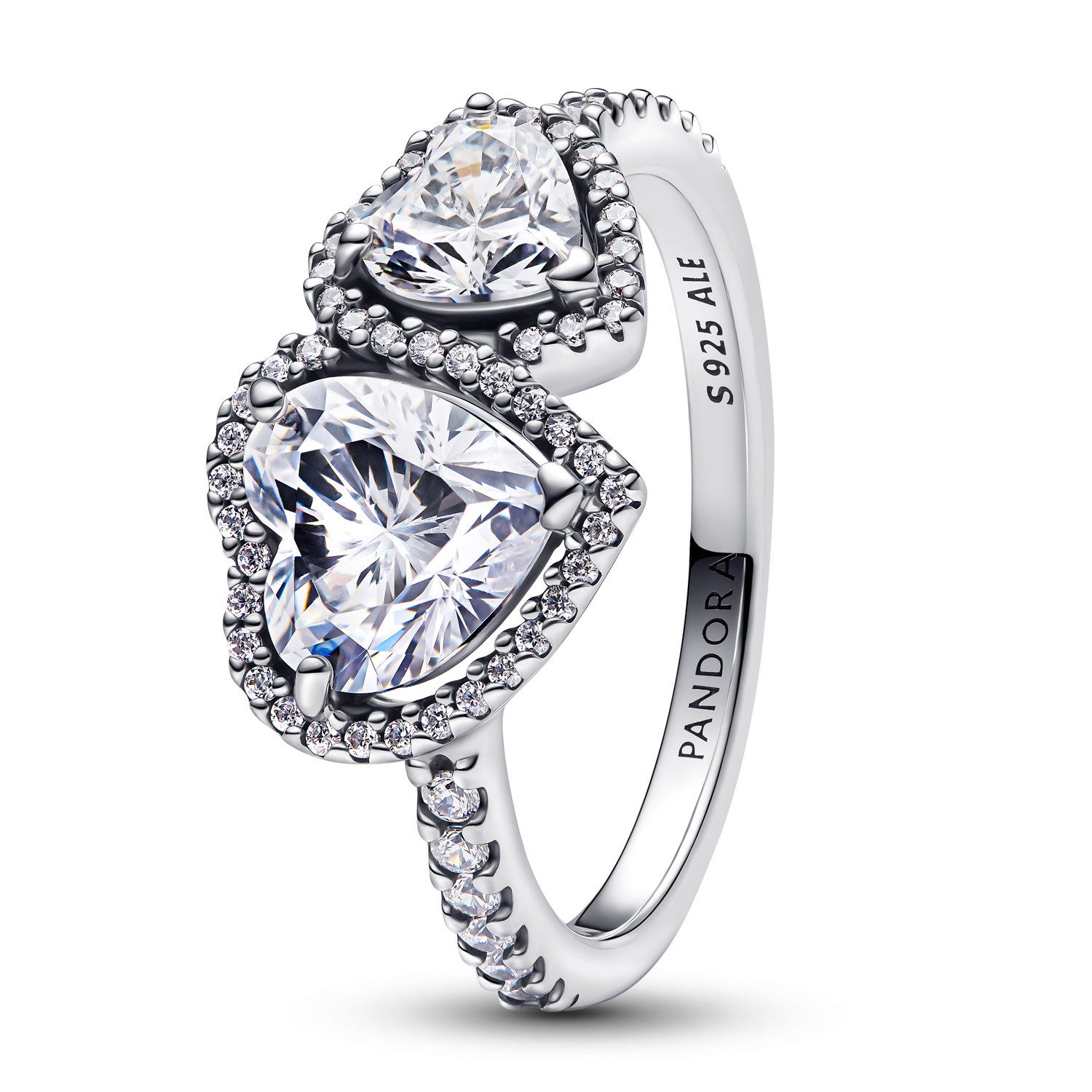 Pandora Silberring Silberring für Funkelnde Halo en günstig online kaufen