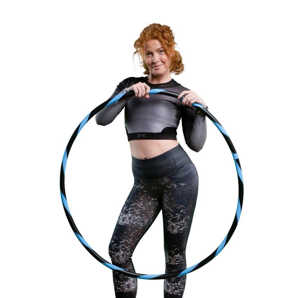 Hoopomania Hula-Hoop-Reifen Hula Hoop Reifen für Anfänger Ø100cm Hell-Blau