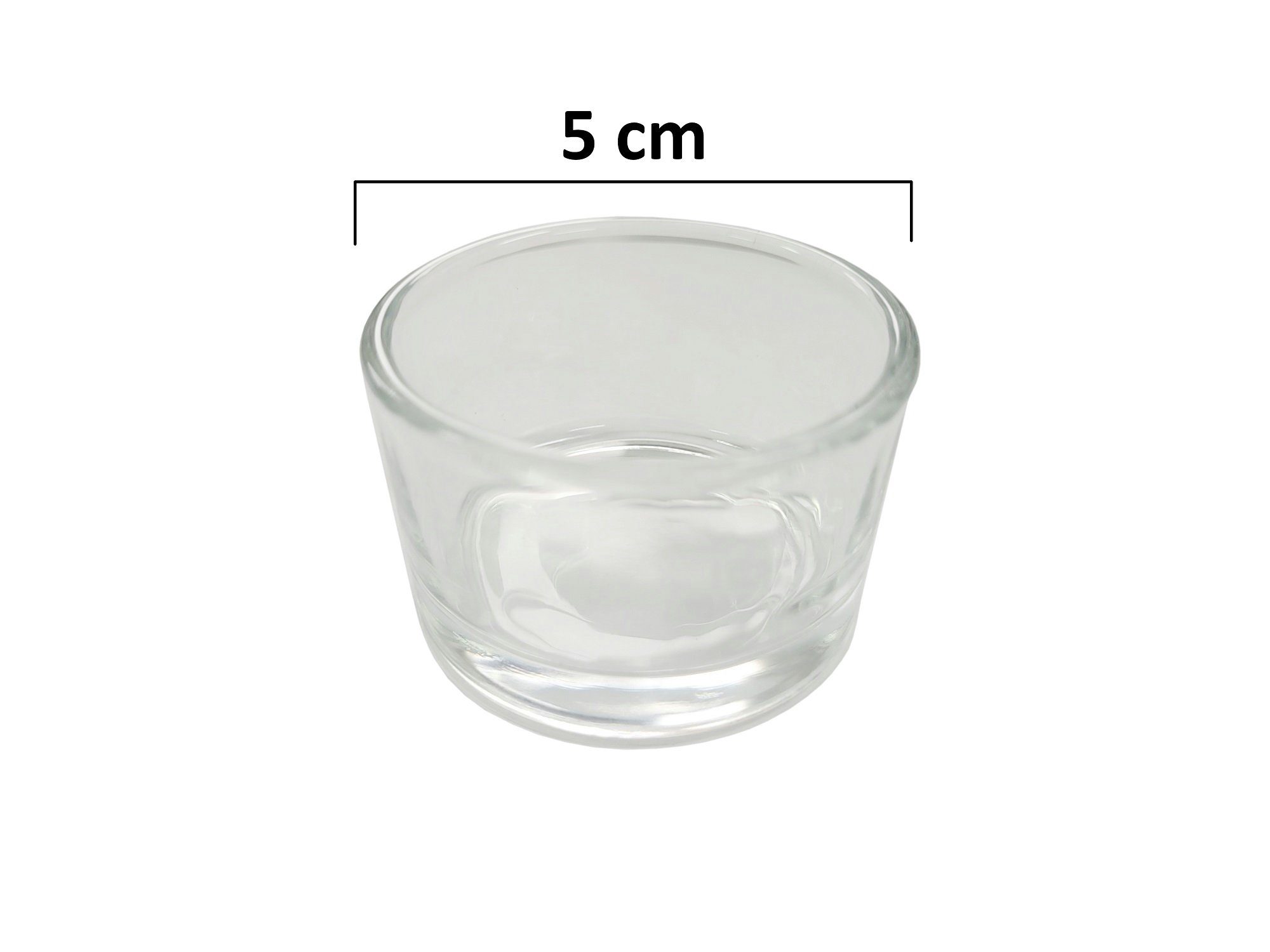 Provance Teelichthalter Teelichtgläser Teelichthalter 5 x 3,5 cm Glas Trans günstig online kaufen