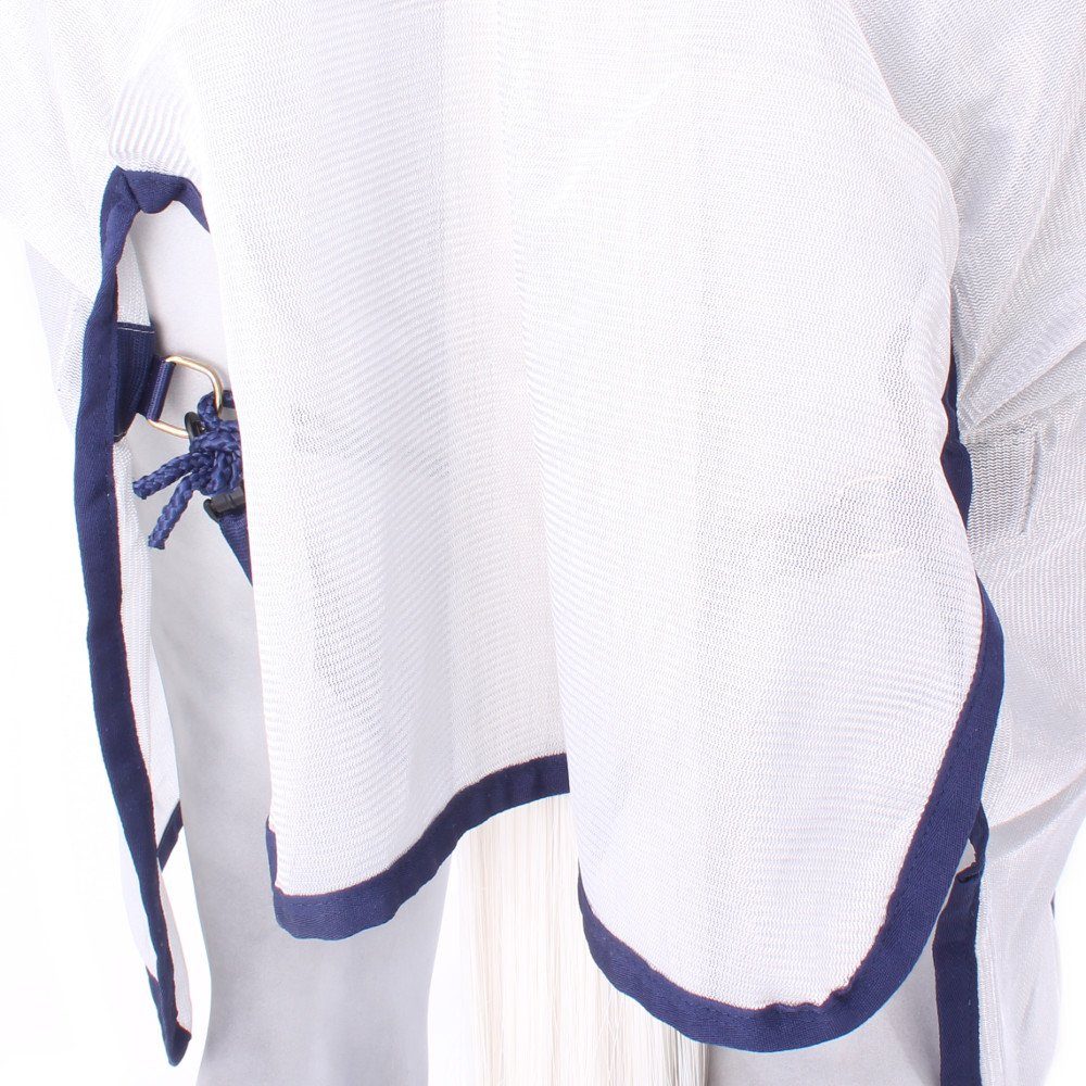 Bucas Pferde-Fliegendecke Bucas Freedom Fly Sheet Full Neck - Silver