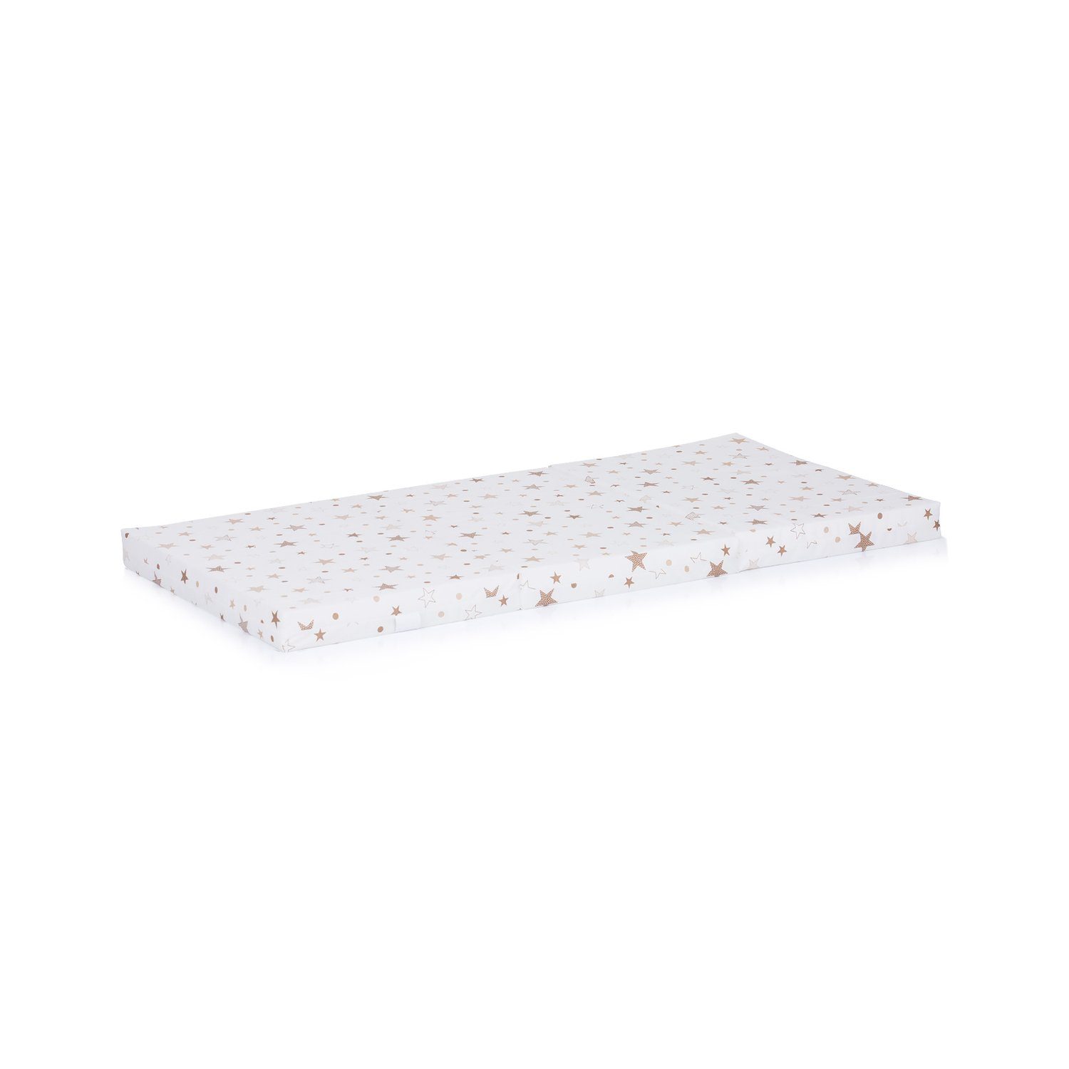 Kindermatratze Babybett Matratze Stars, Chipolino, 6 cm hoch, faltbar, Bezug waschbar, Größe 120 x 60 x 6 cm