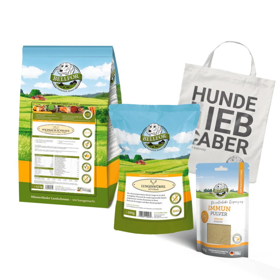 Bellfor Bellfor Irischer Wolfshund Futter Set, für: Hunde
