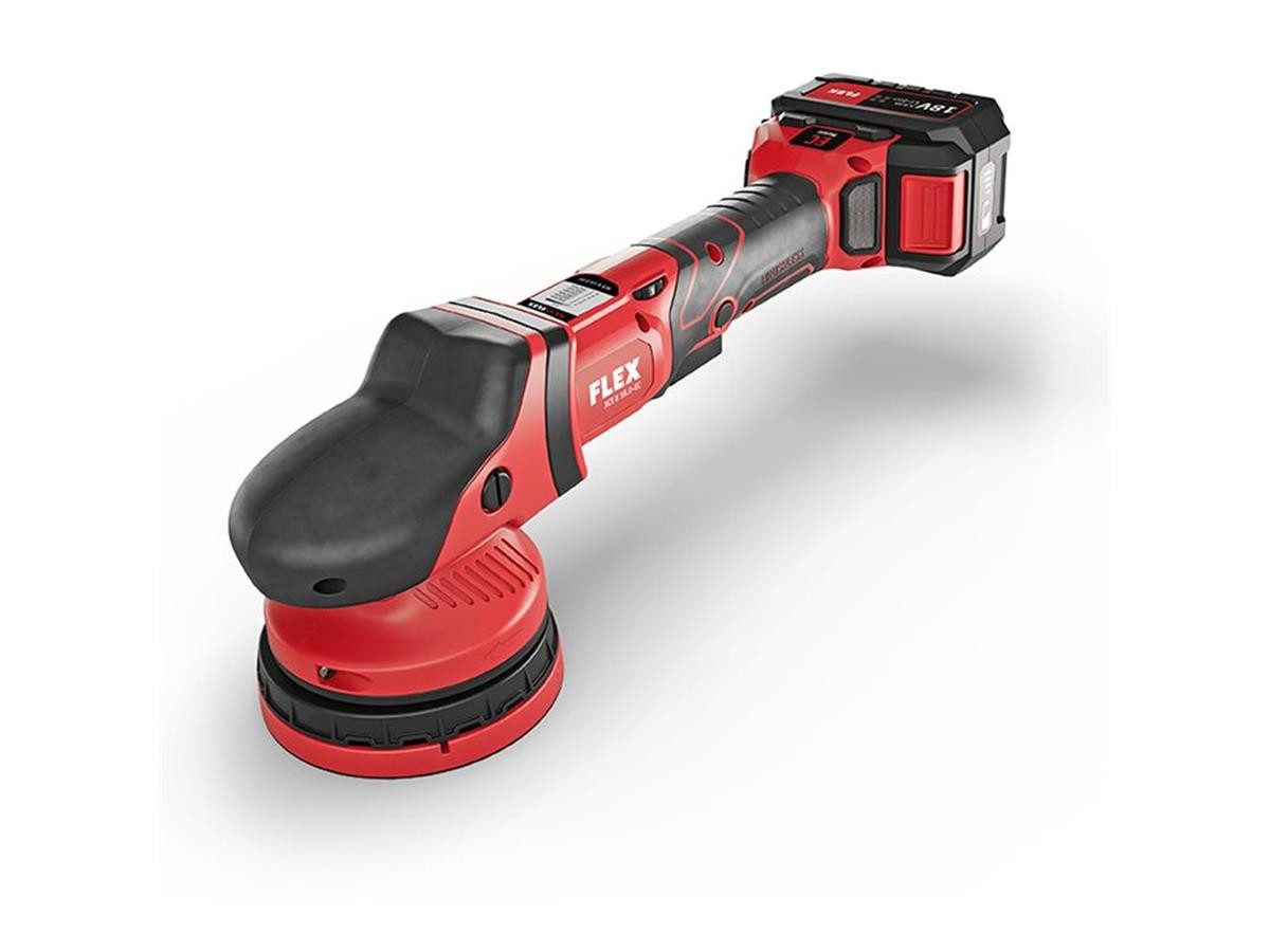 Flex Winkelpolierer XCE 8 125 18.0-EC 5.0/Set, 230 min. U/min, 380 max. U/min, Ø 125 mm, (Set inkl. Akkus und Ladegerät)
