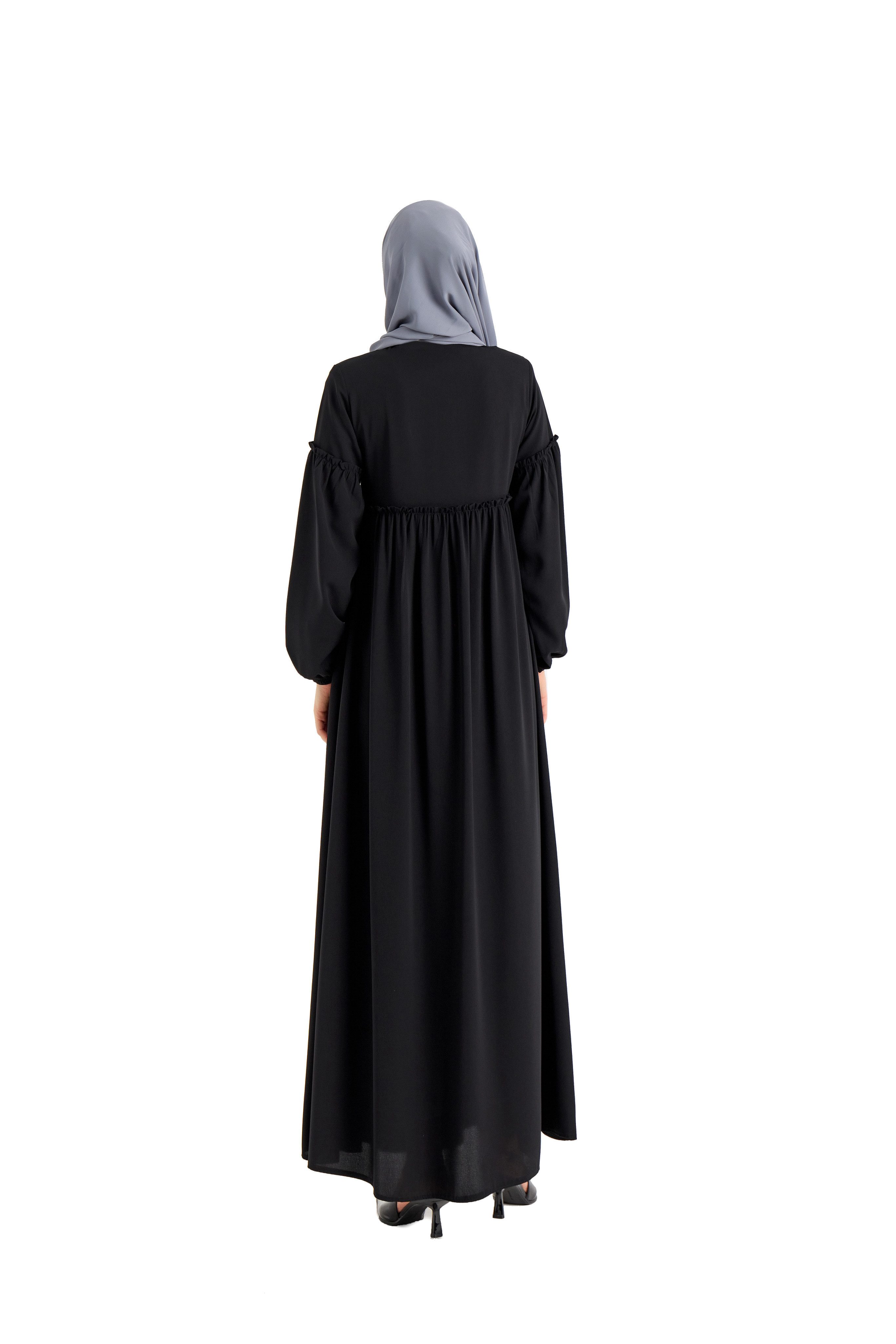 ELYANUR Maxikleid Hochwertige erweiterte Abaya günstig online kaufen