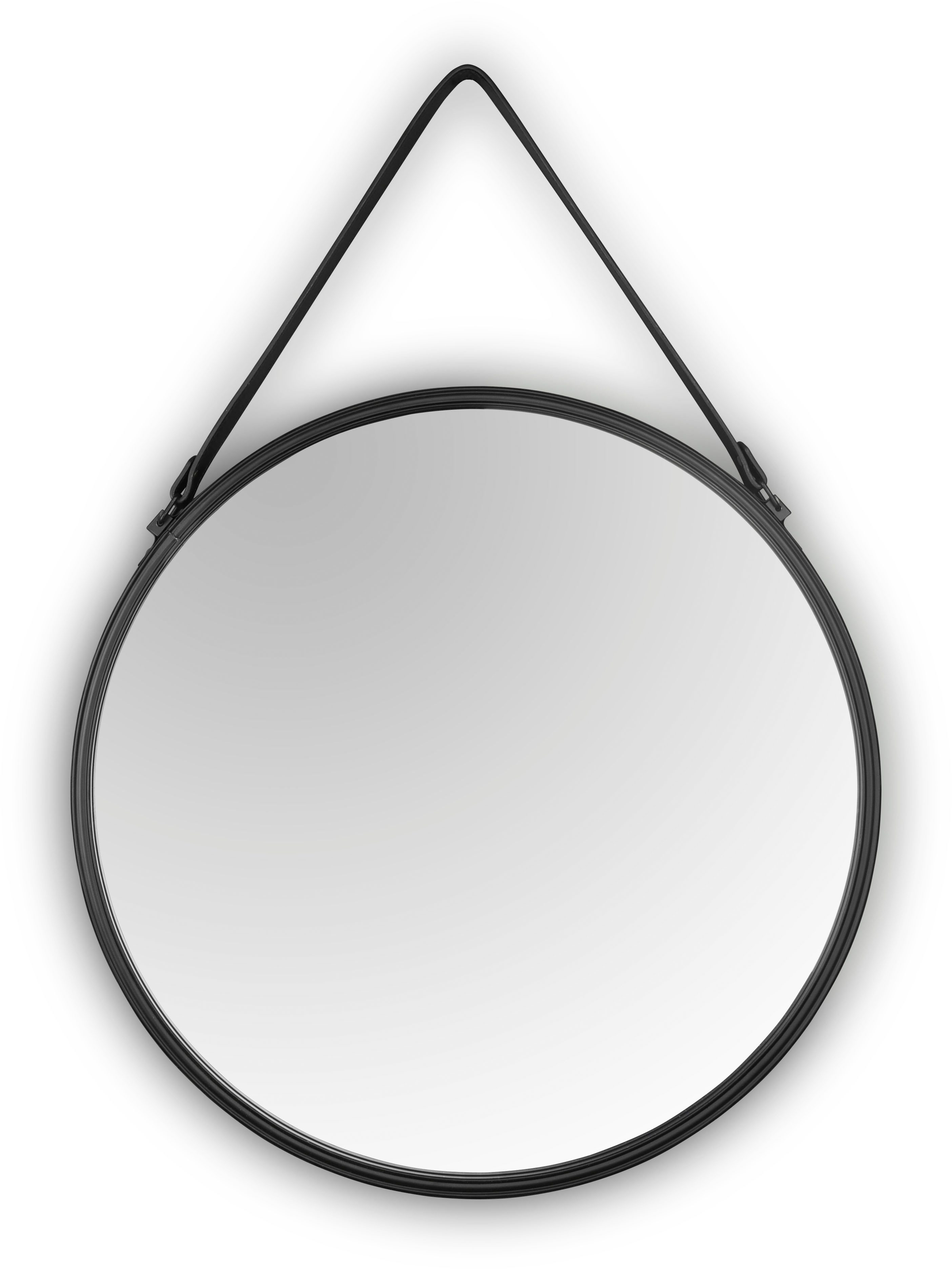 MIRRORS AND MORE Spiegel Cornelia (1-St), runde Form mit Lederband