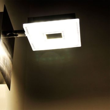 etc-shop LED Wandleuchte, LED-Leuchtmittel fest verbaut, Warmweiß, LED 4,2 Watt Wandleuchte Wandstrahler Strahler Beleuchtung KERSTIN