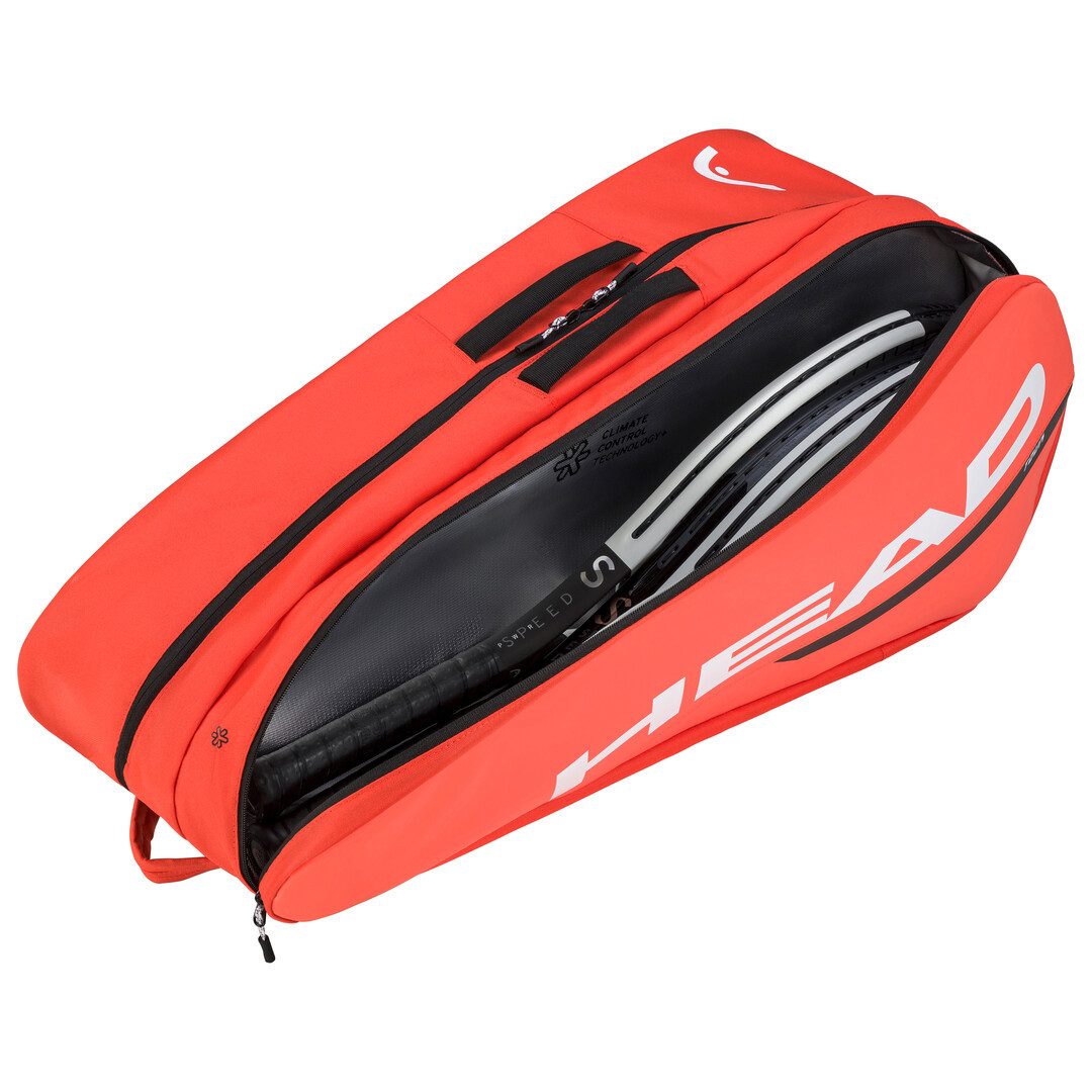 Head Sporttasche Tennis-Racketbag Tour Racquet Bag L (Schlägertasche, 2 Hauptfächer)