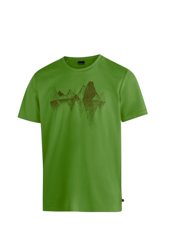 T-Shirt Wander-/Freizeit Tilia Pique (Polyester, schnelltrocknend) grün Herren