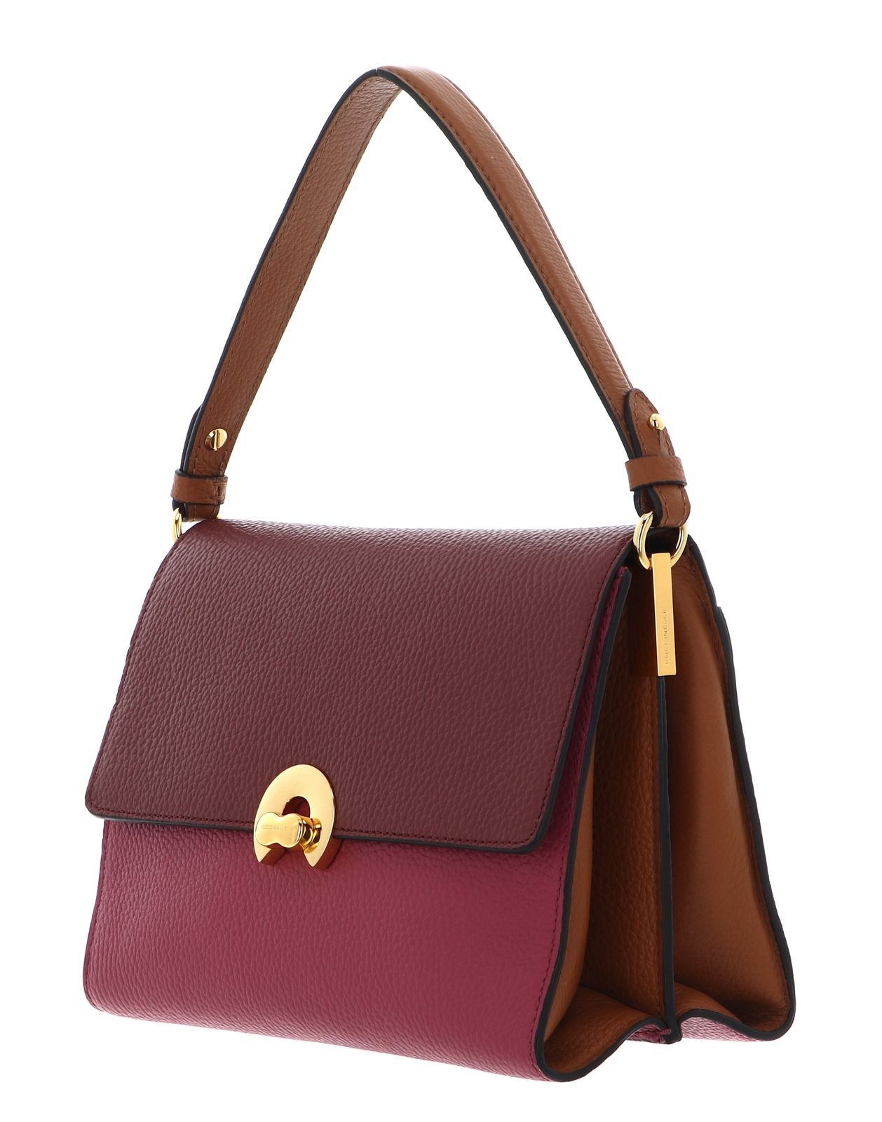 COCCINELLE Handtasche Handbag Grained Leather, aus echtem Rindsleder
