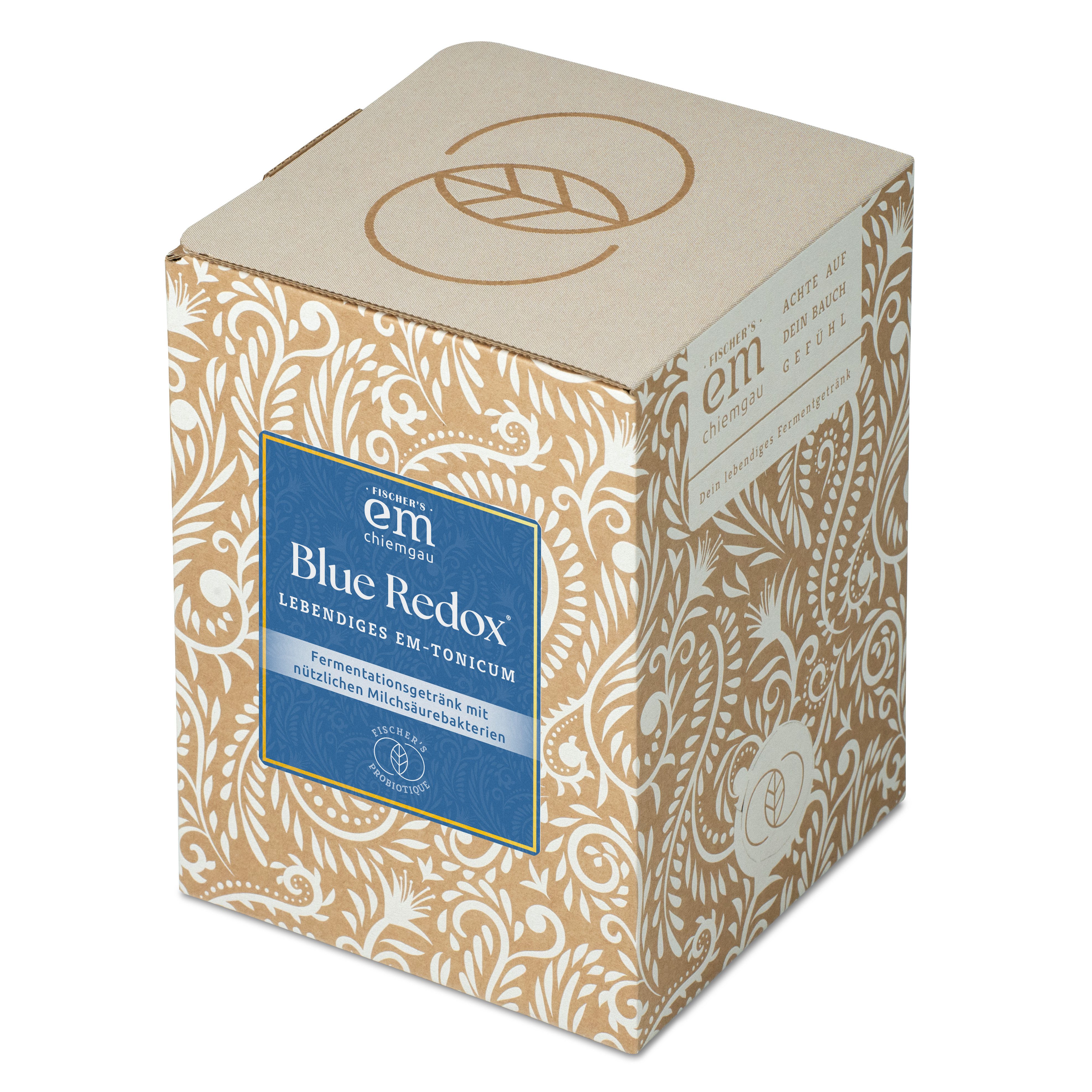 Fischer's EM-Chiemgau Fermentgetränk Tropfen, lebendiges EM-Tonicum mit effektiven Mikroorganismen für das allgemeine Wohlergehen à 1500 ml, Bio-Qualität