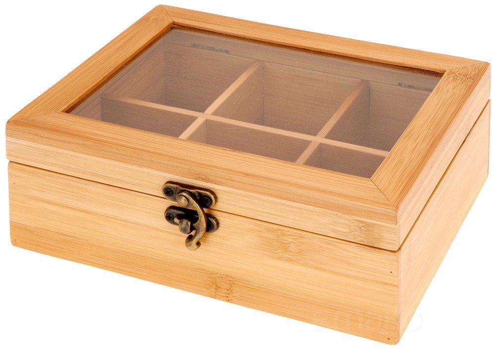 Houseware Teebox, (einzeln, Bambus, 0-tlg) Excellent