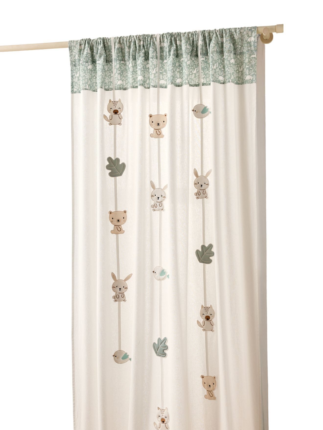 vertbaudet Vorhang, Baumwolle/Polyester