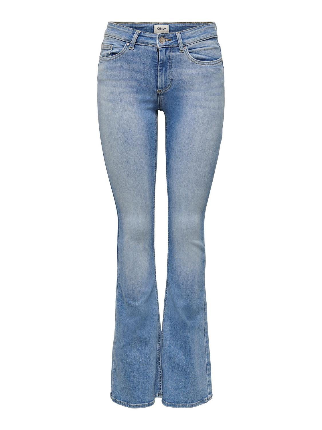 ONLY Stretch-Jeans ONLBLUSH MID FLARED DNM TAI467 NOOS günstig online kaufen