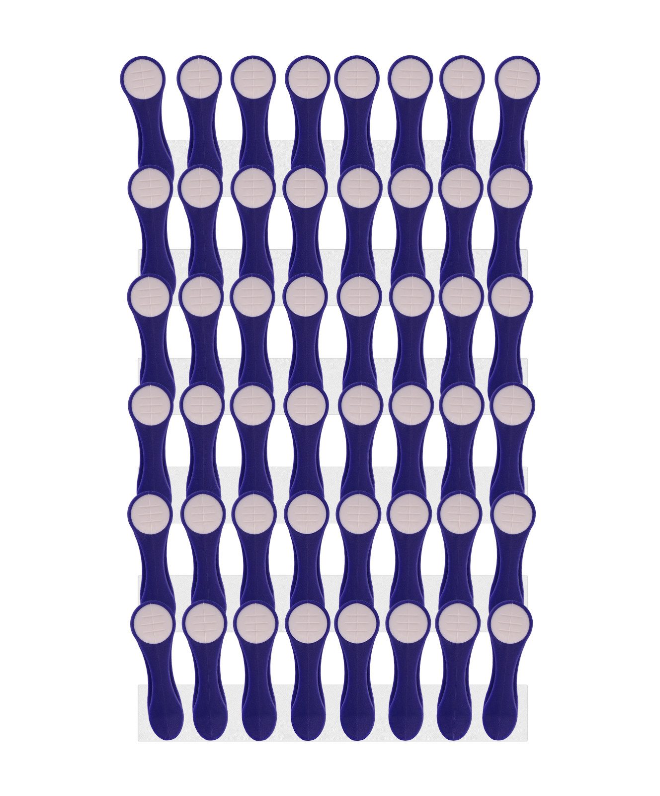 trendfinding Wäscheklammern 48 Wäscheklammern mit Edelstahlfedern und Softgrip, Mit neuester Klammertechnik für empfindliche Wäsche