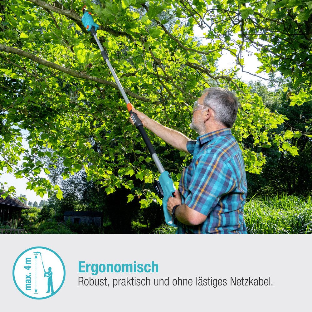 GARDENA Hochentaster GARDENA 14770-55 TCS 20/18V P4 solo Akku Hochentaster ohne Akku Li-I