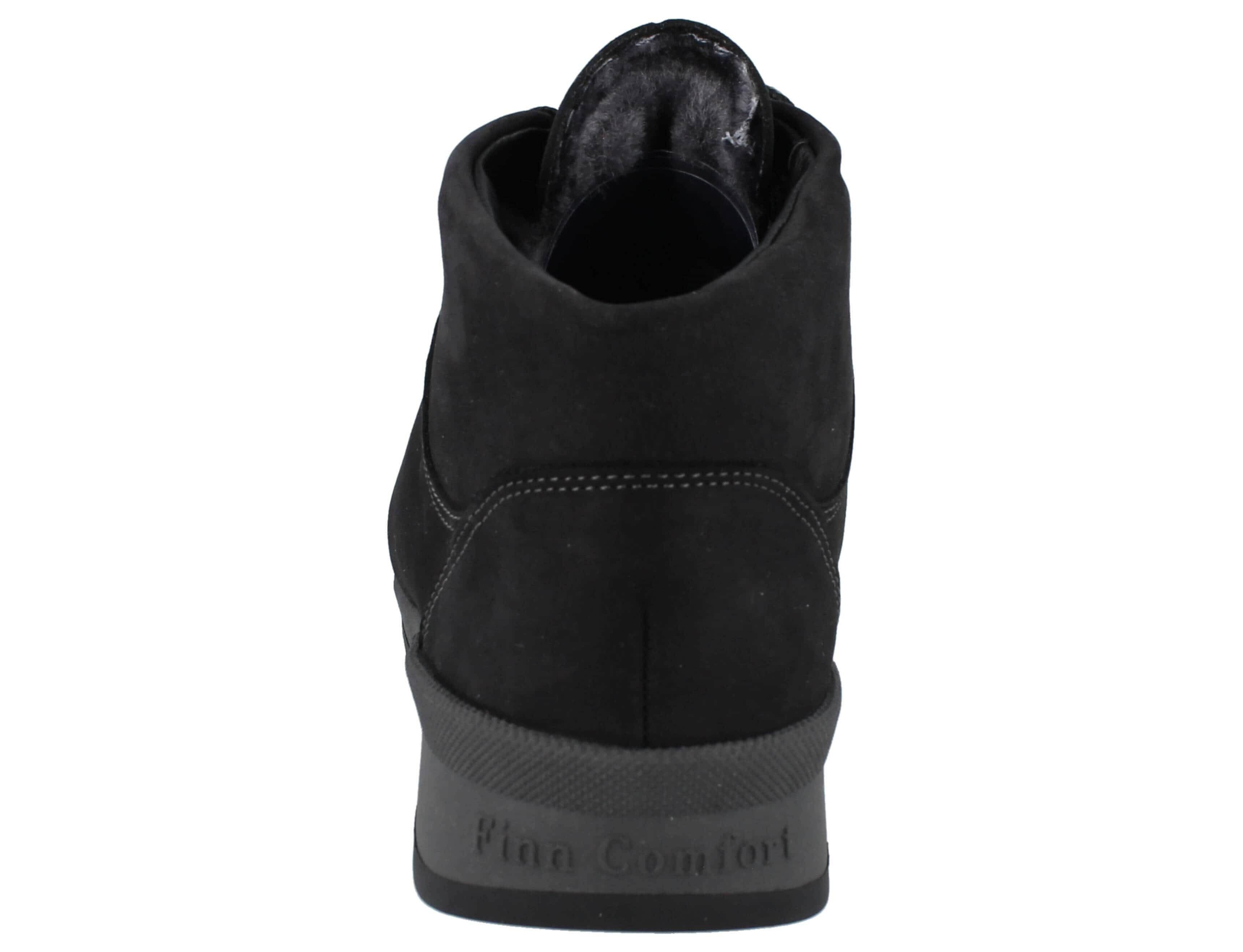 schwarz, Finn Stiefel Wechselfußbett Comfort black Merano,