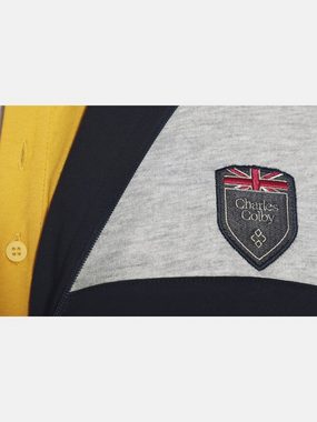 Charles Colby Sweatjacke DUKE ORWELL Union Jack Print, Comfort Fit