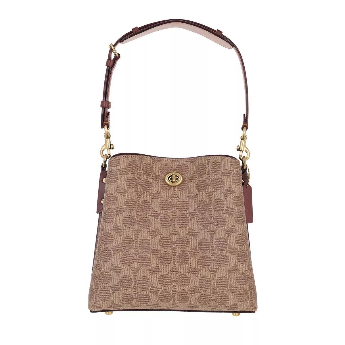 COACH Schultertasche light brown (1-tlg)