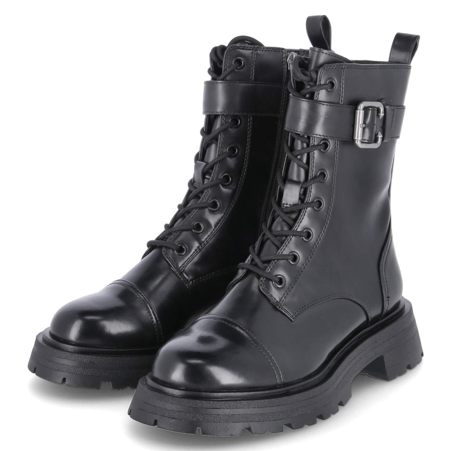 Tamaris Biker Boots Schnürstiefel