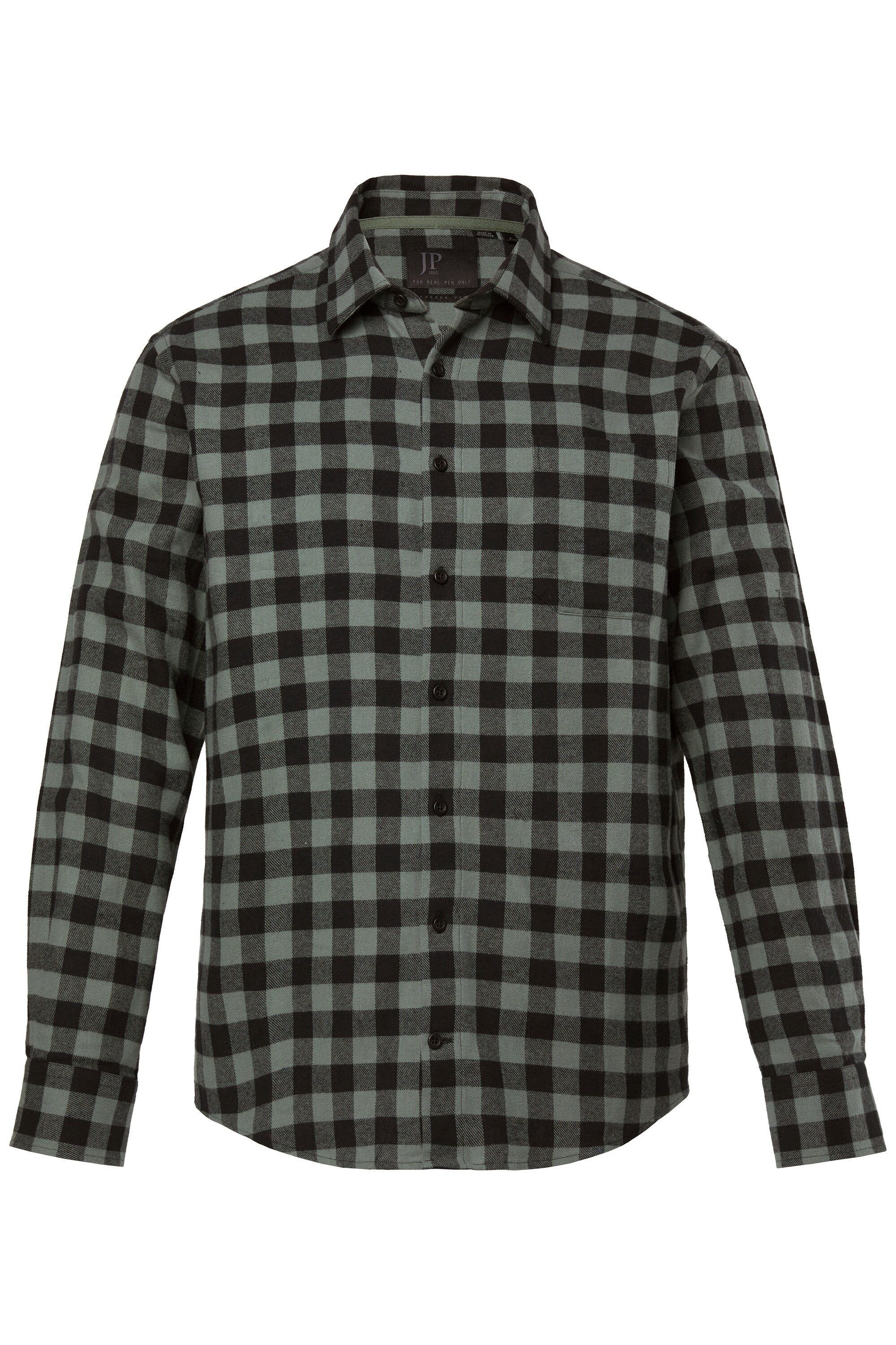 JP1880 Businesshemd JP1880 Karo-Flanellhemd Langarm Kentkragen günstig online kaufen