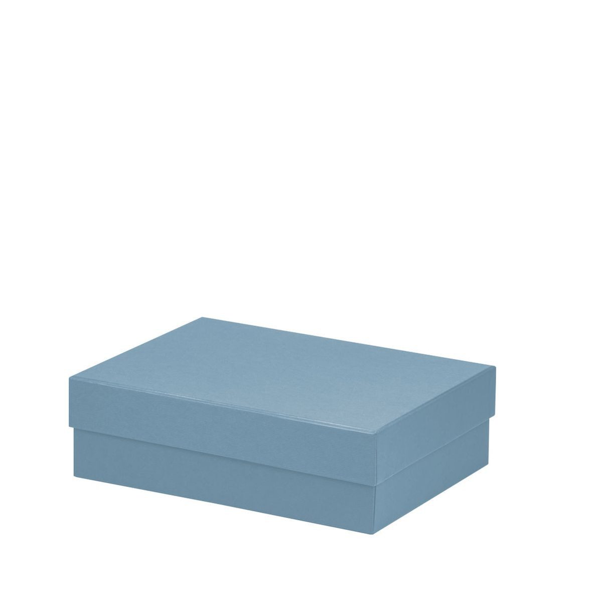 Rössler Geschenkbox RÖSSLER Kartonage Boxline denim 20x26x8cm