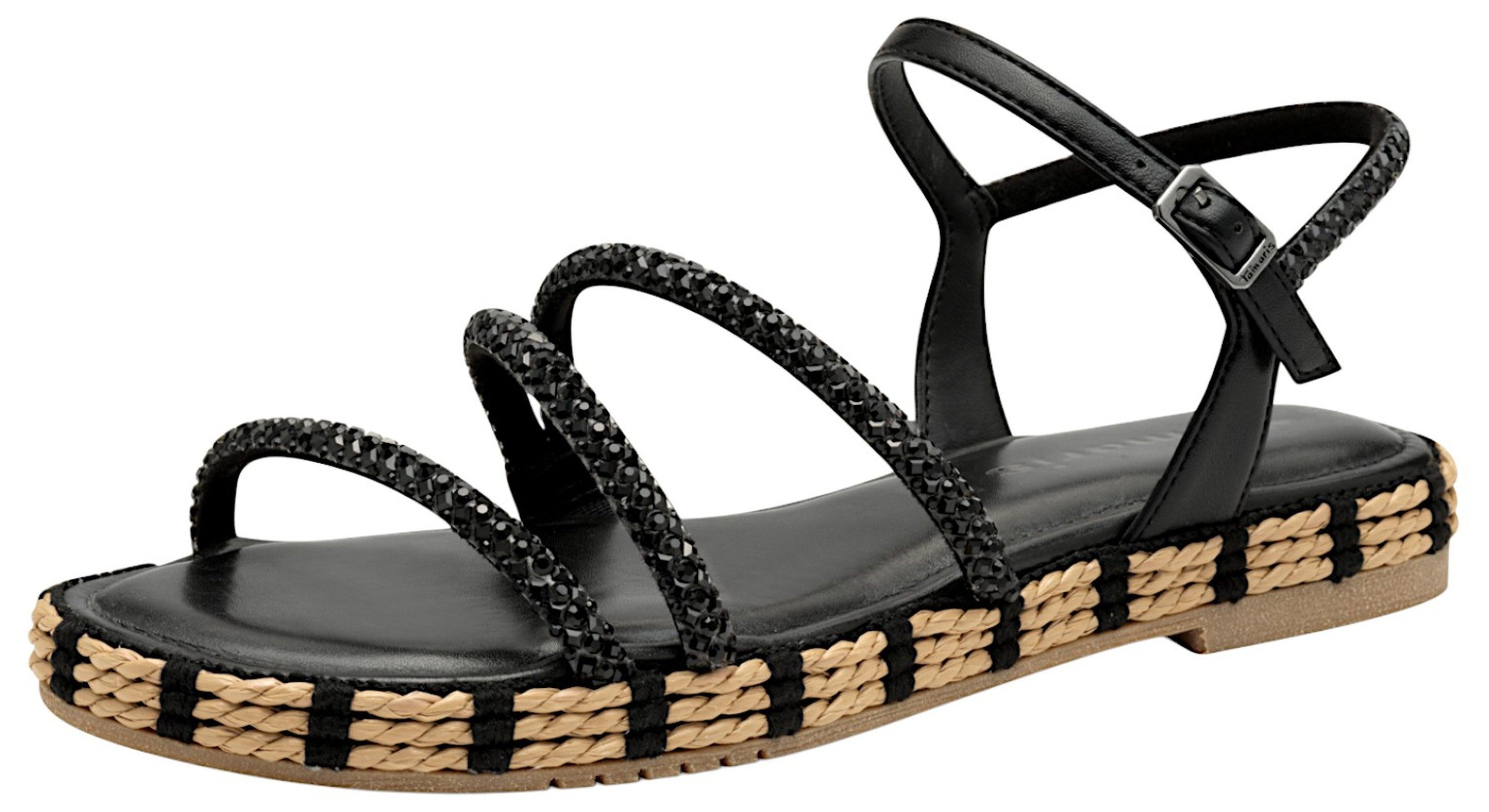 Tamaris 1-28114-44 001 Black Sandale