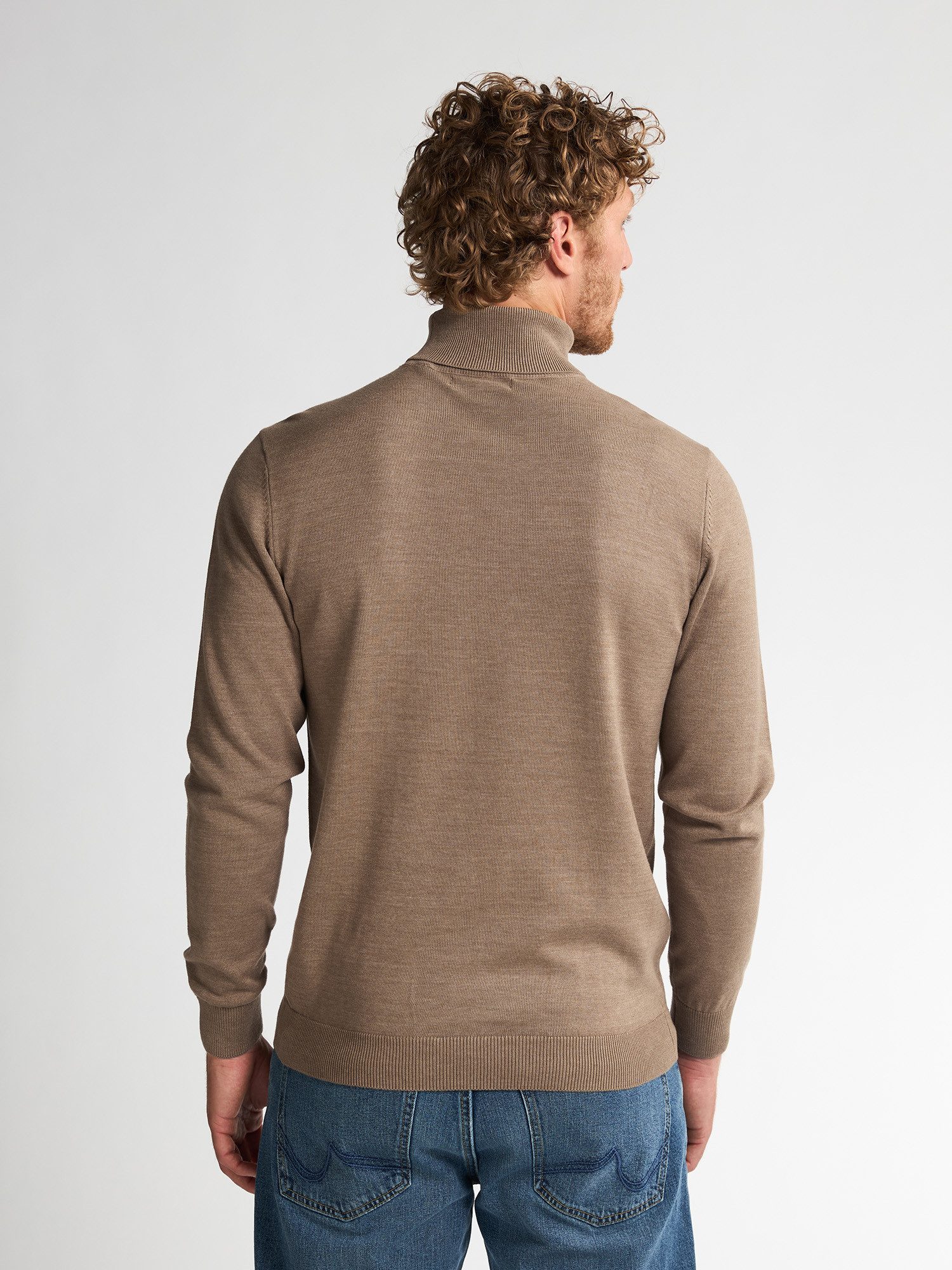 Petrol Industries Rollkragenpullover Men Knitwear Collar Basi Pflegeleichte günstig online kaufen