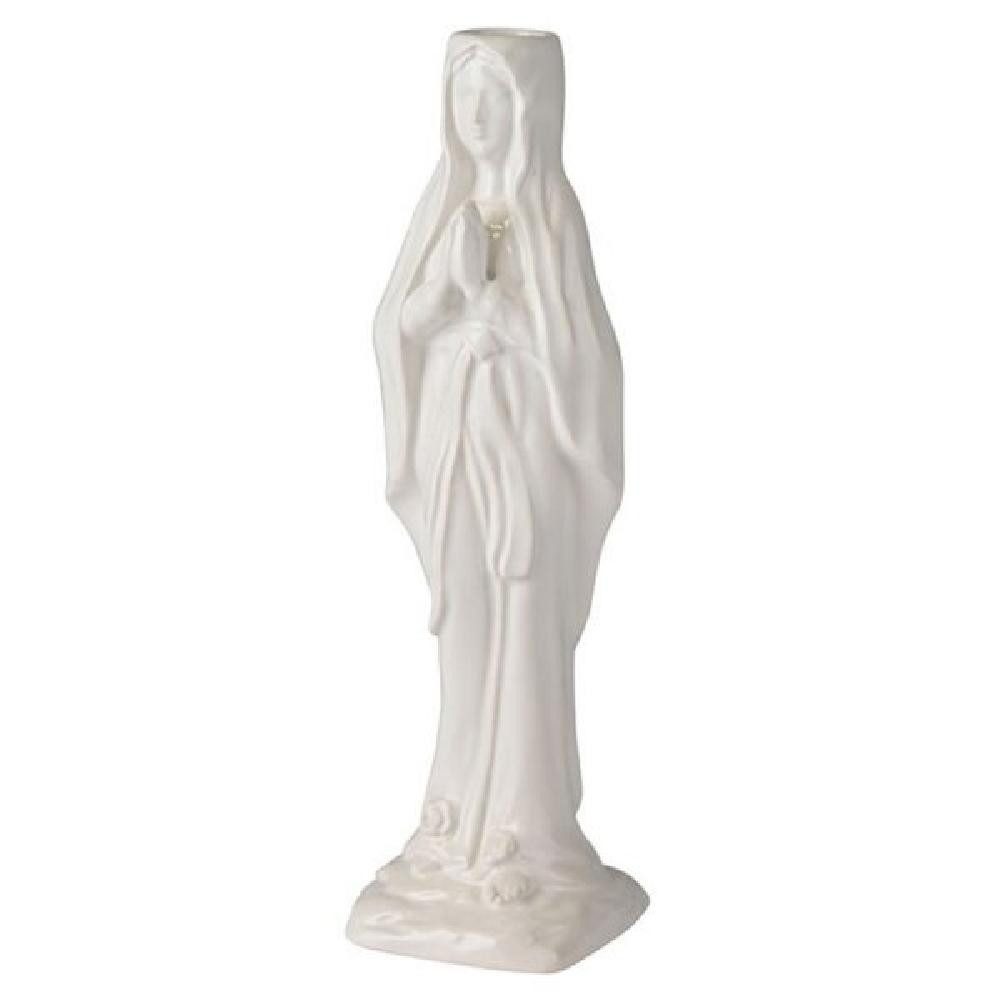 Windlicht Kerzenleuchter Cadonna Madonna Weiß (25cm)