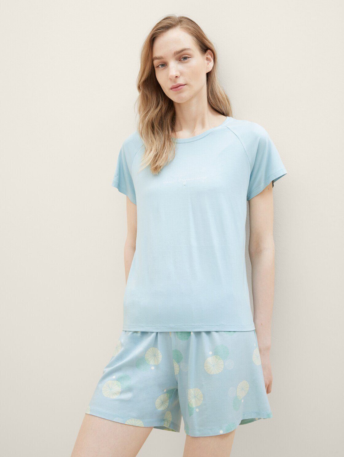 TOM Pyjama Pyjama Print mit TAILOR