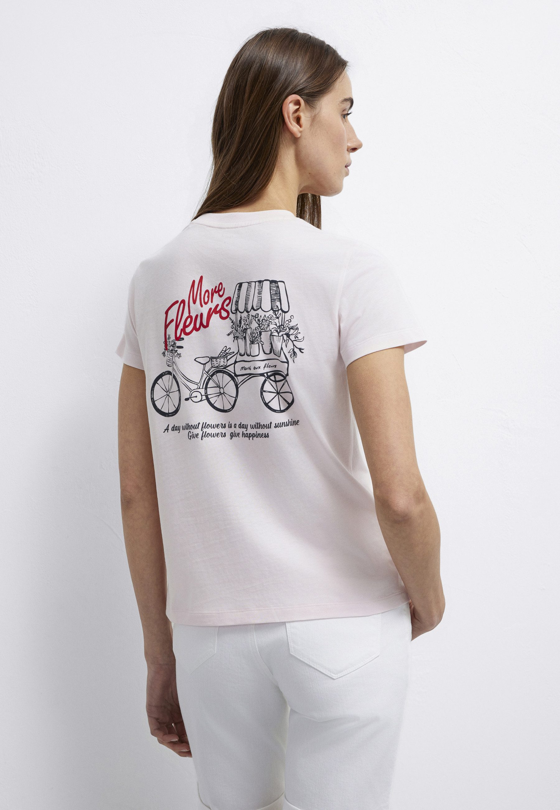 Mavi T-Shirt FLOWER PRINTED TSHIRT T-Shirt Oversize