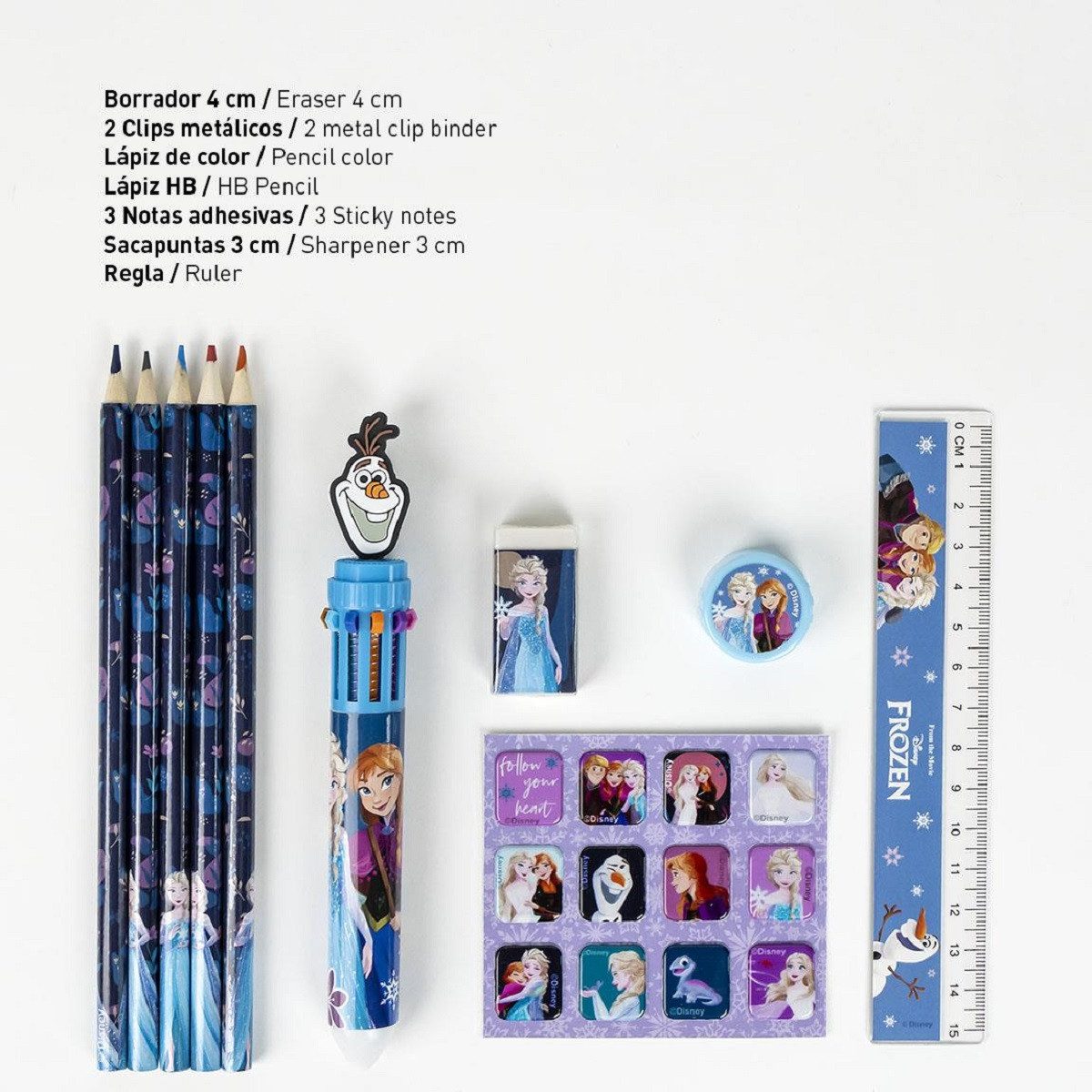 Disney Frozen Kreativset Schulset Schreibwaren-Set für Kinder