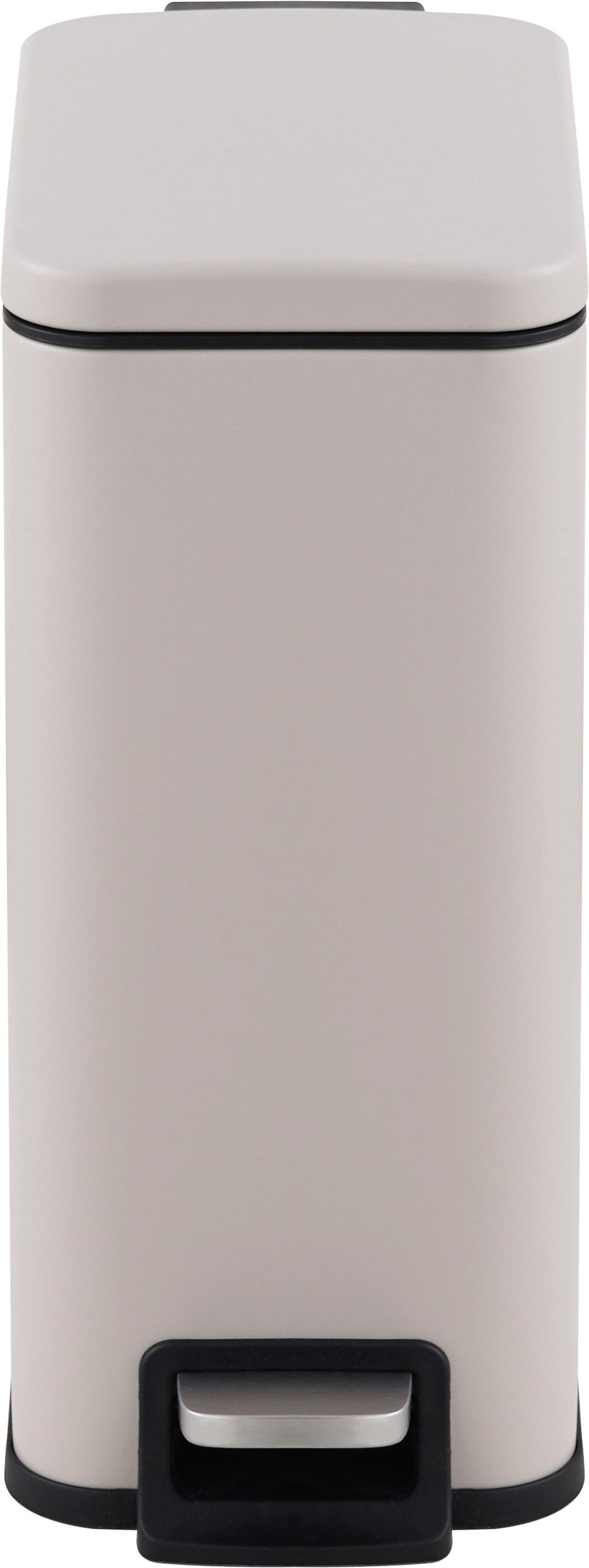 OTTO home Mülleimer Joonah, Soft Close, schmal und kompakt, Nischen-Mülleimer, Treteimer, Kosmetikeimer mit Deckel
